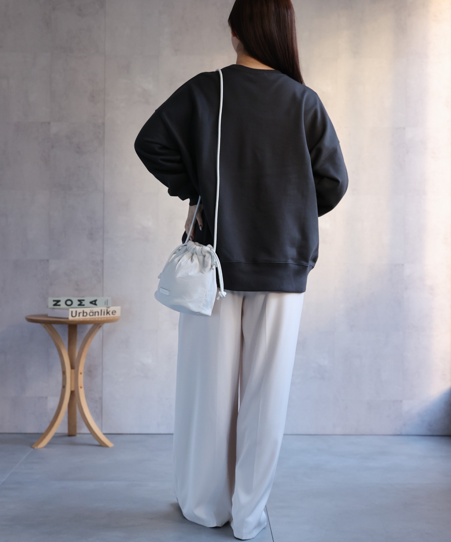 model：158cm 着用サイズ：FREE