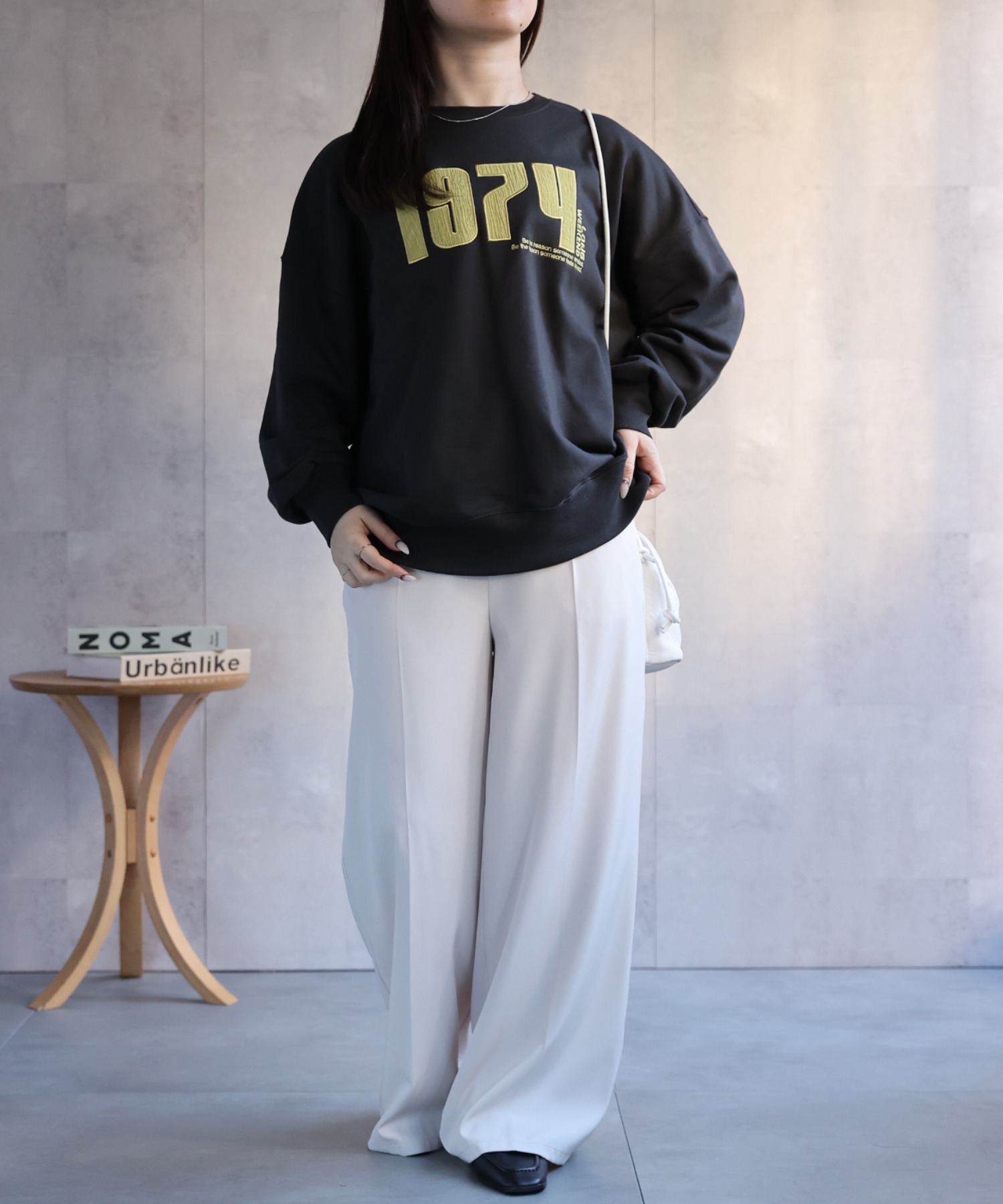model：158cm 着用サイズ：FREE