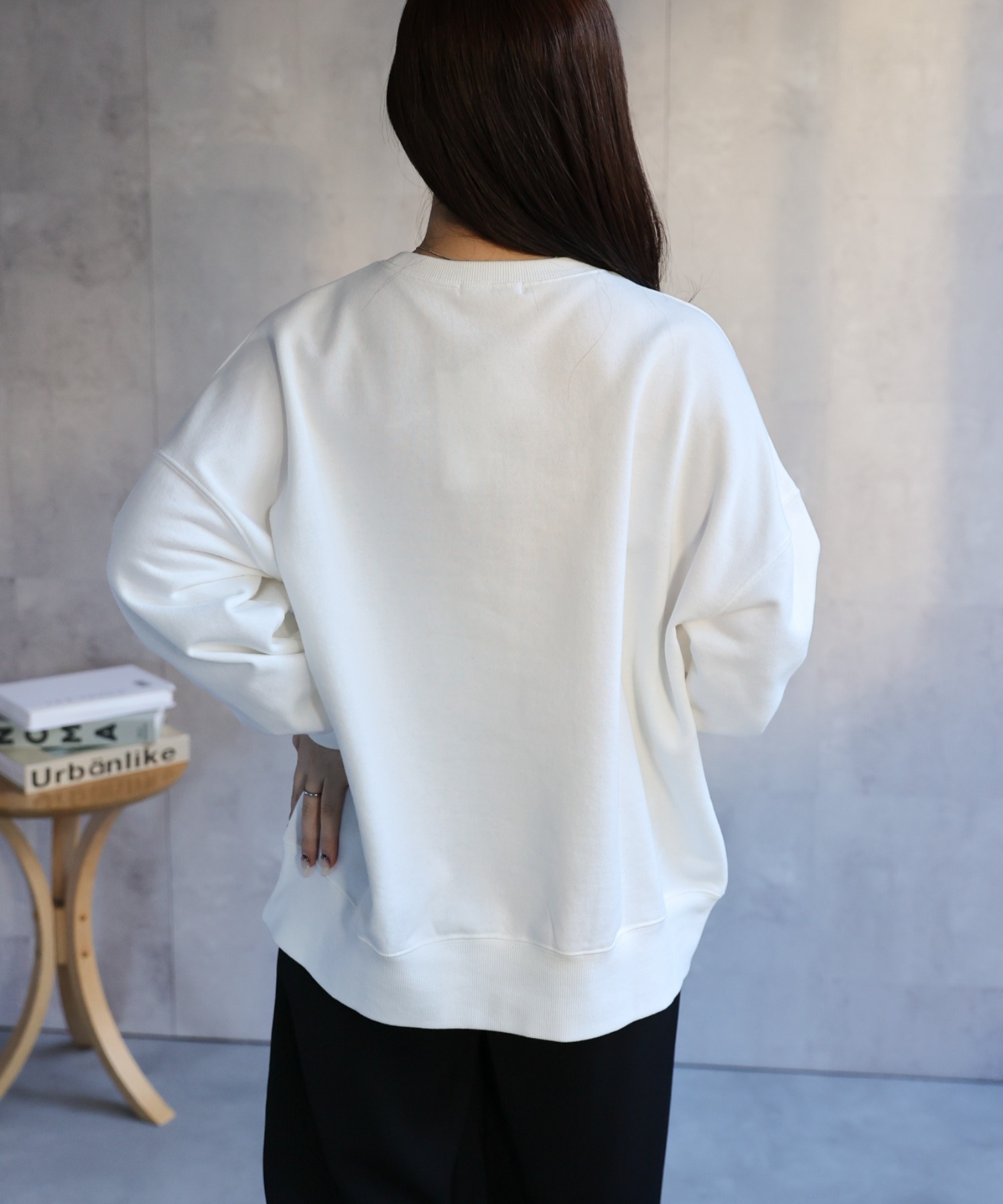 model：158cm 着用サイズ：FREE