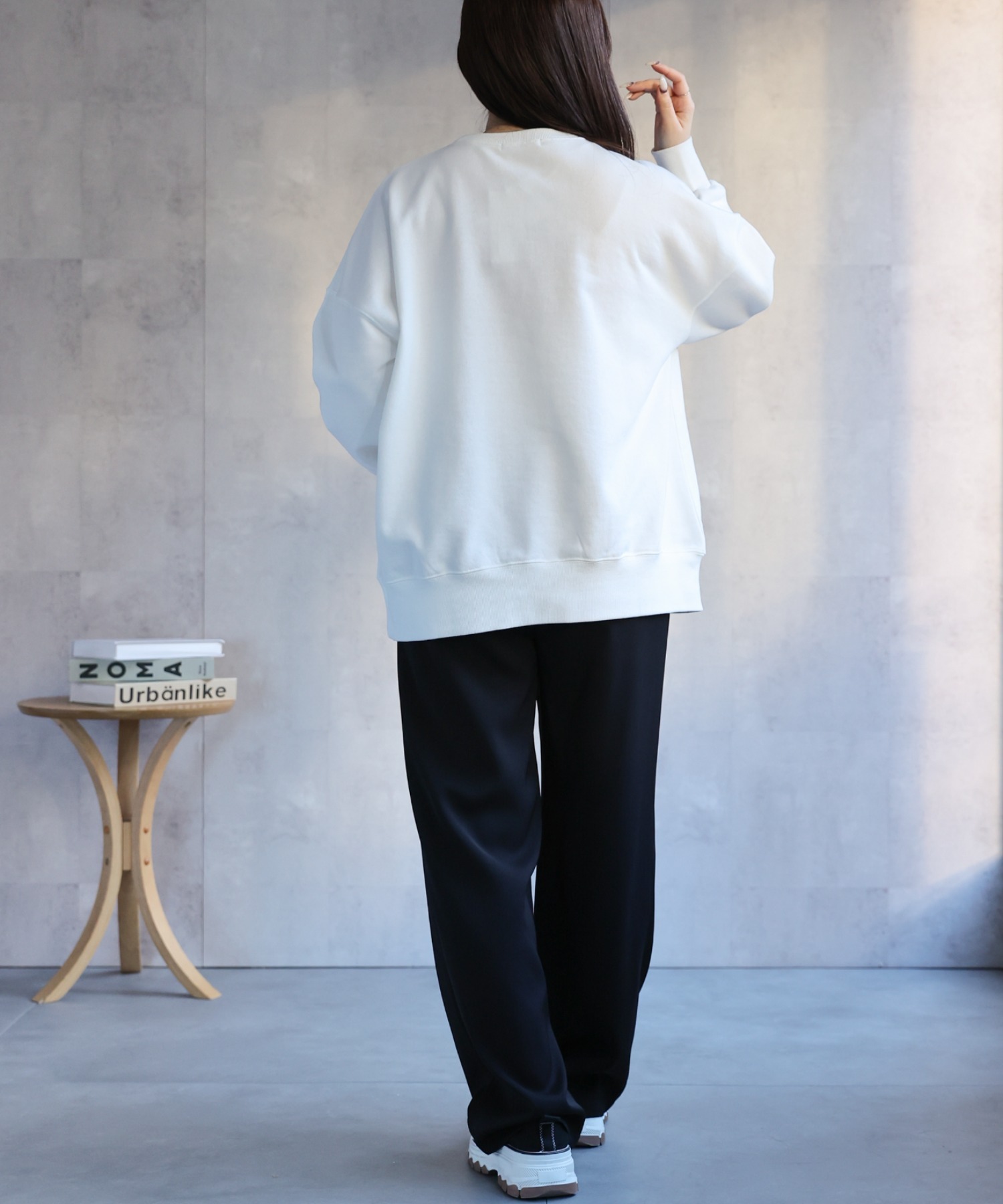 model：158cm 着用サイズ：FREE