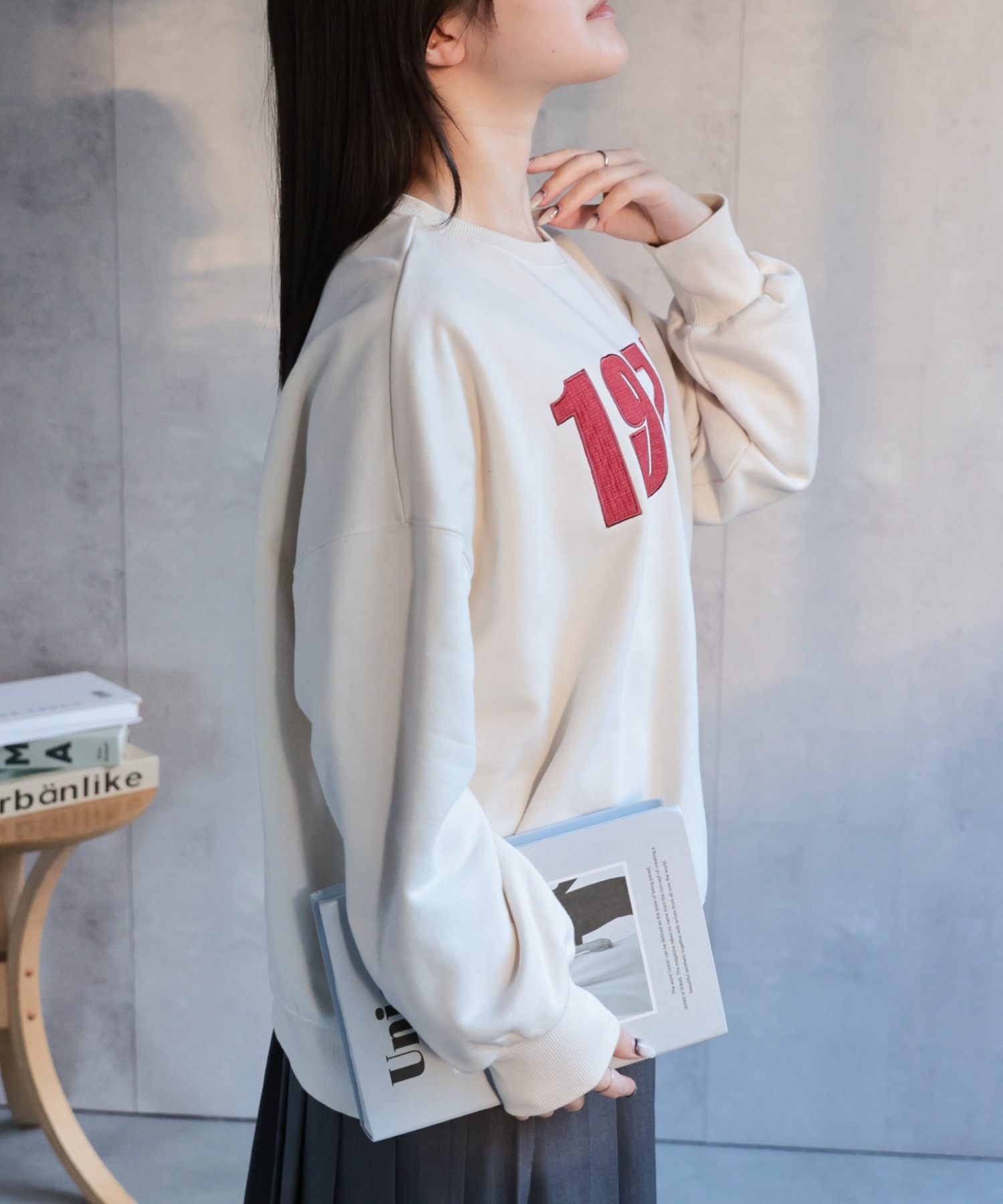 model：158cm 着用サイズ：FREE