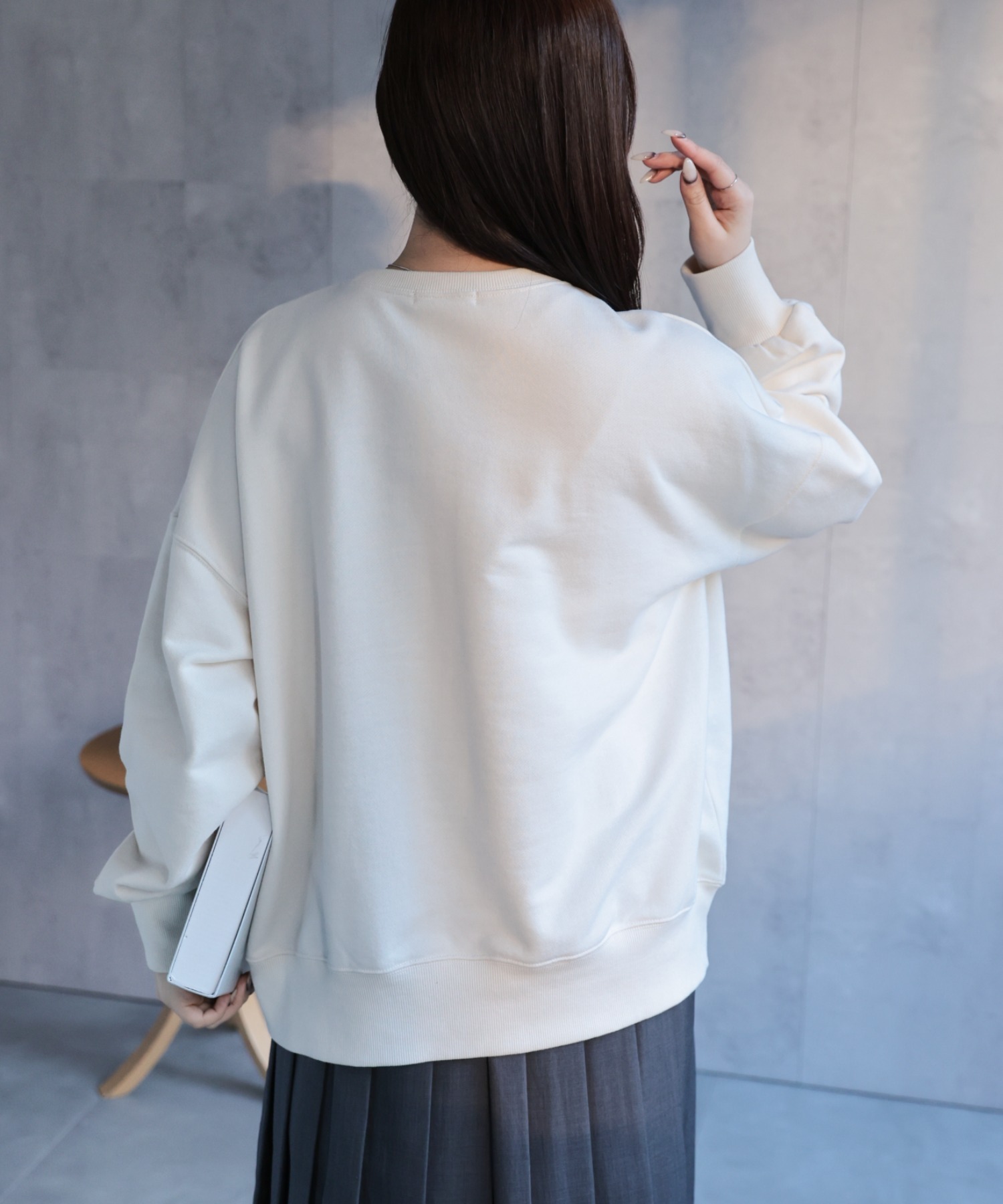 model：158cm 着用サイズ：FREE