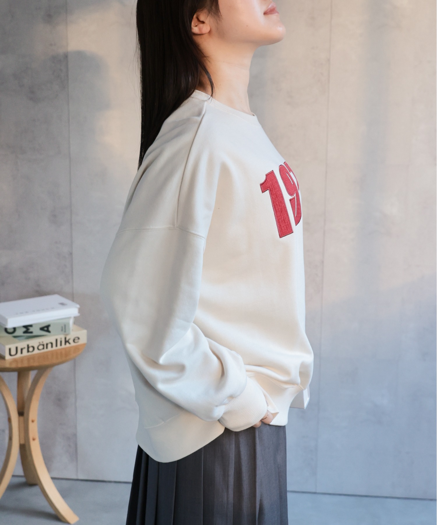 model：158cm 着用サイズ：FREE
