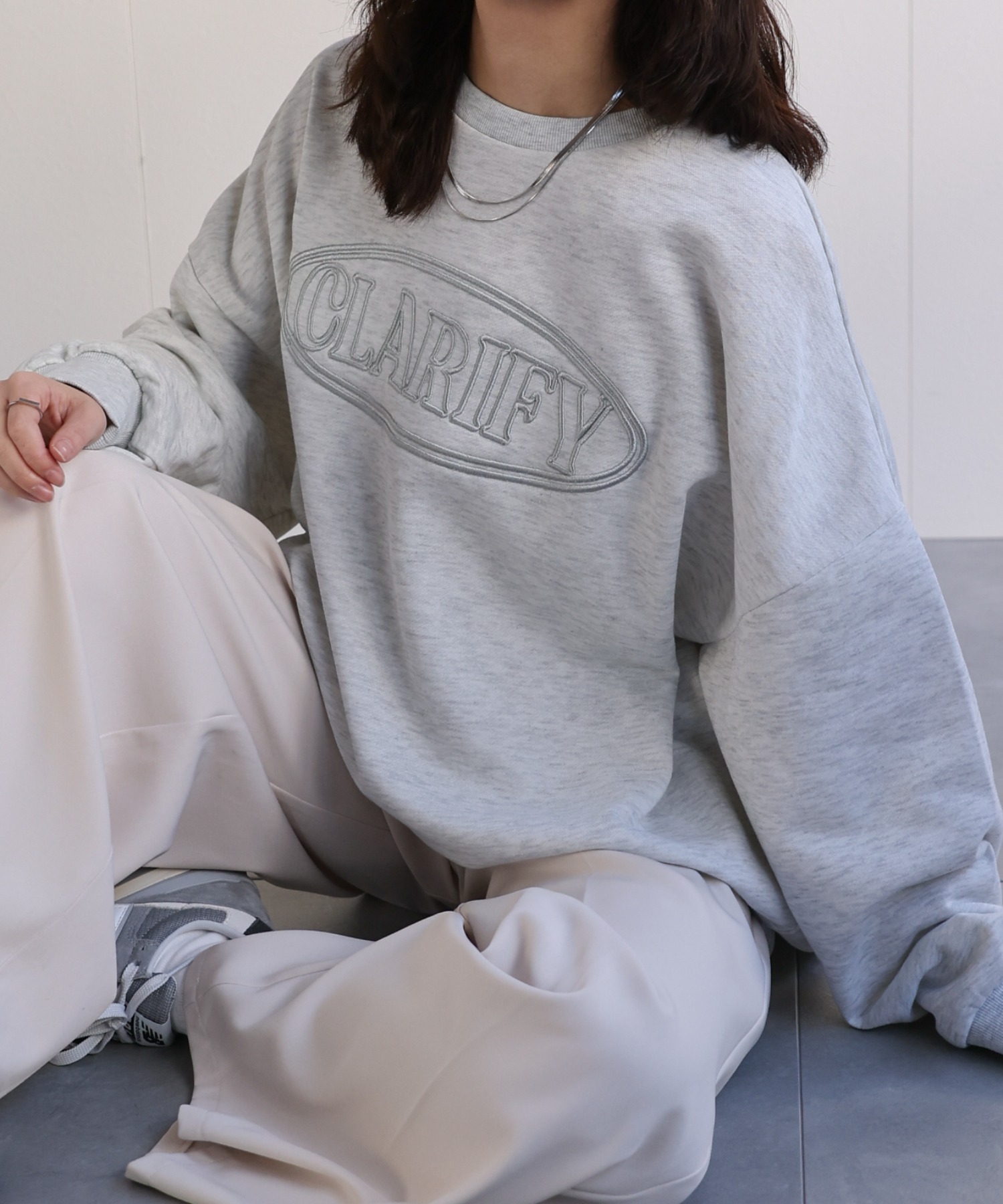 model：156cm 着用サイズ：FREE