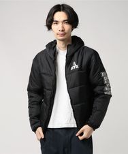 プリマロフトナイロンタフタ フーデッドジャケット
