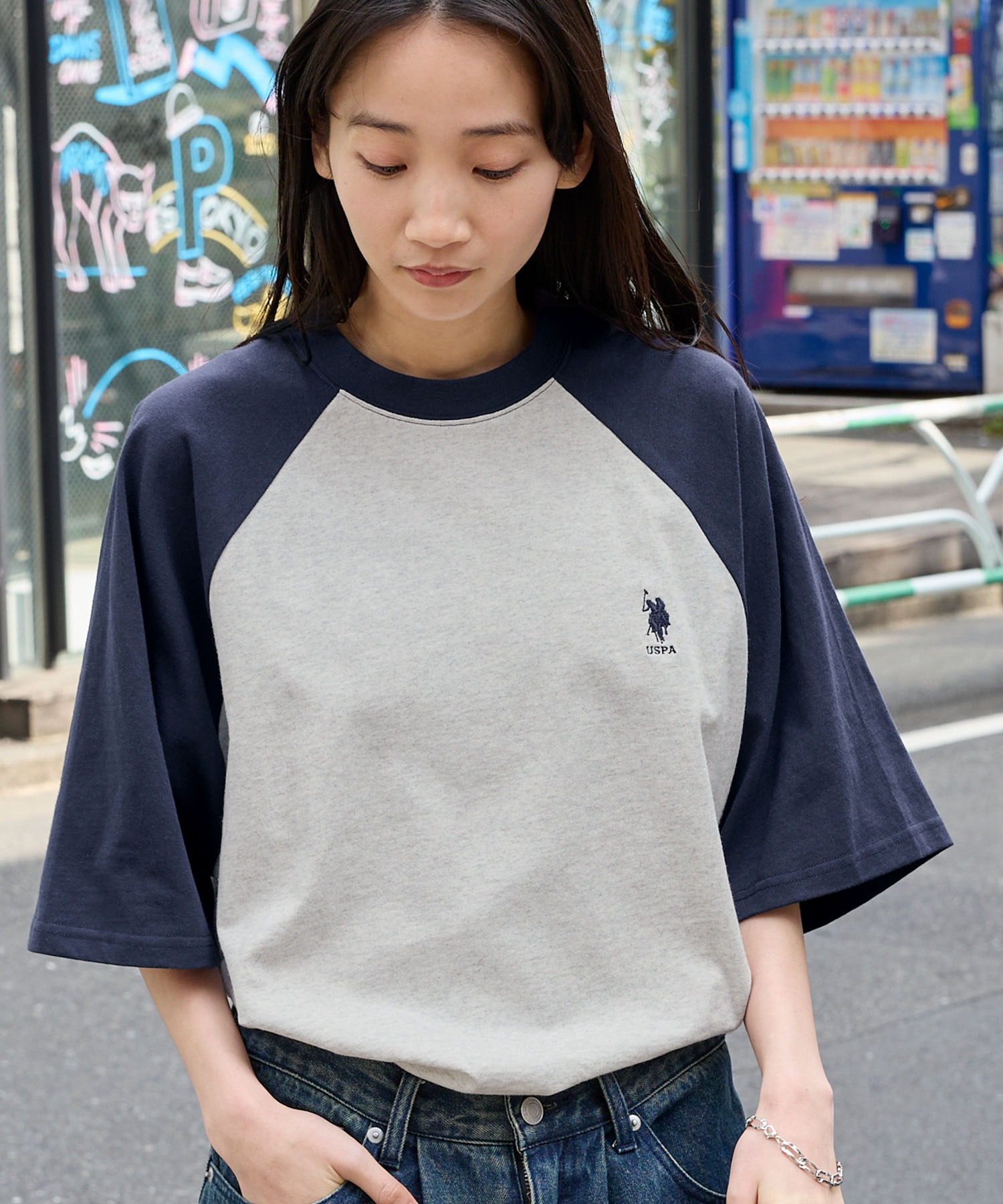 RRL チェックフラッグデザイン ラグラン XS 2270248629.jpg?1716354409