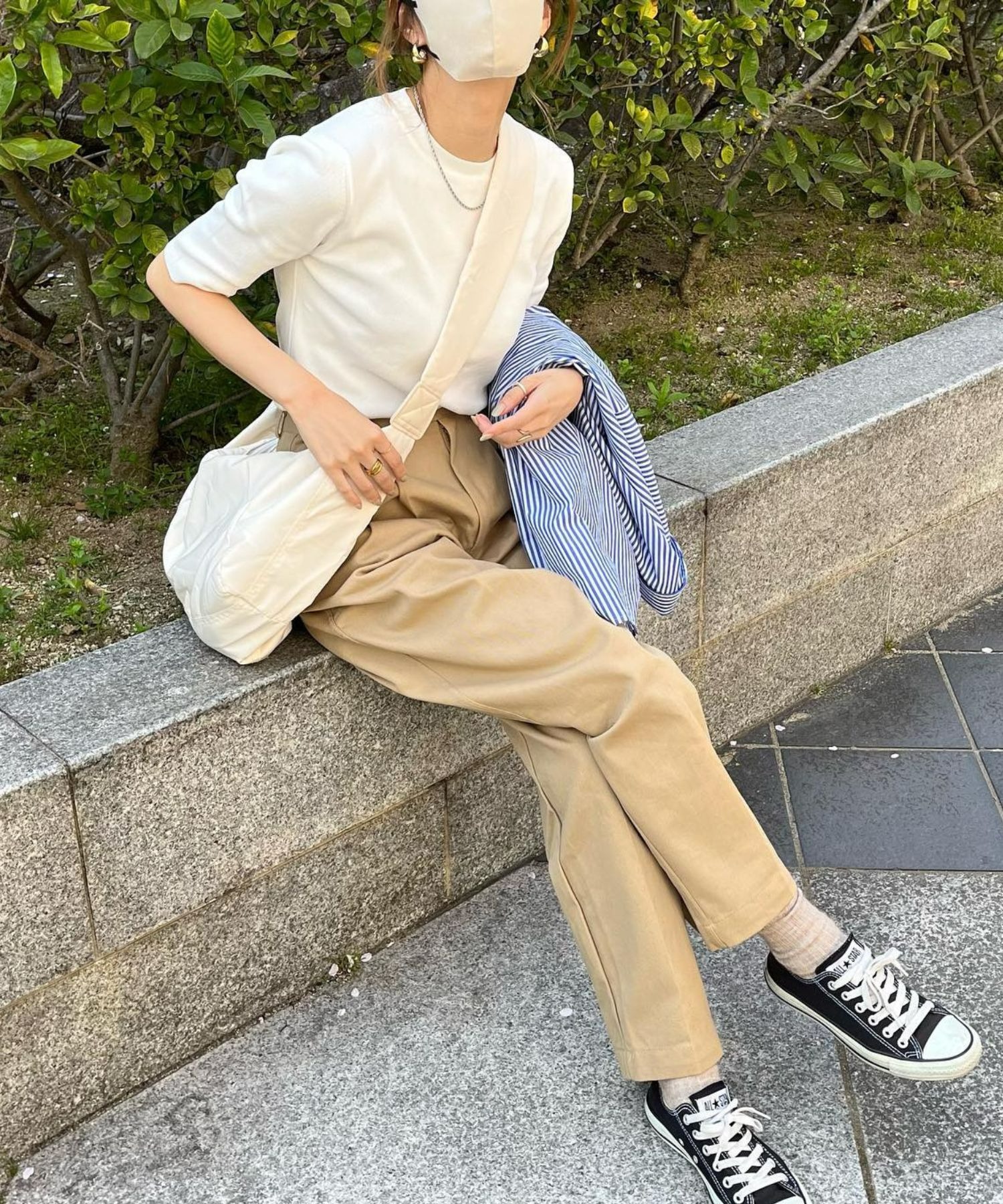 model：H160 着用サイズ：FREE