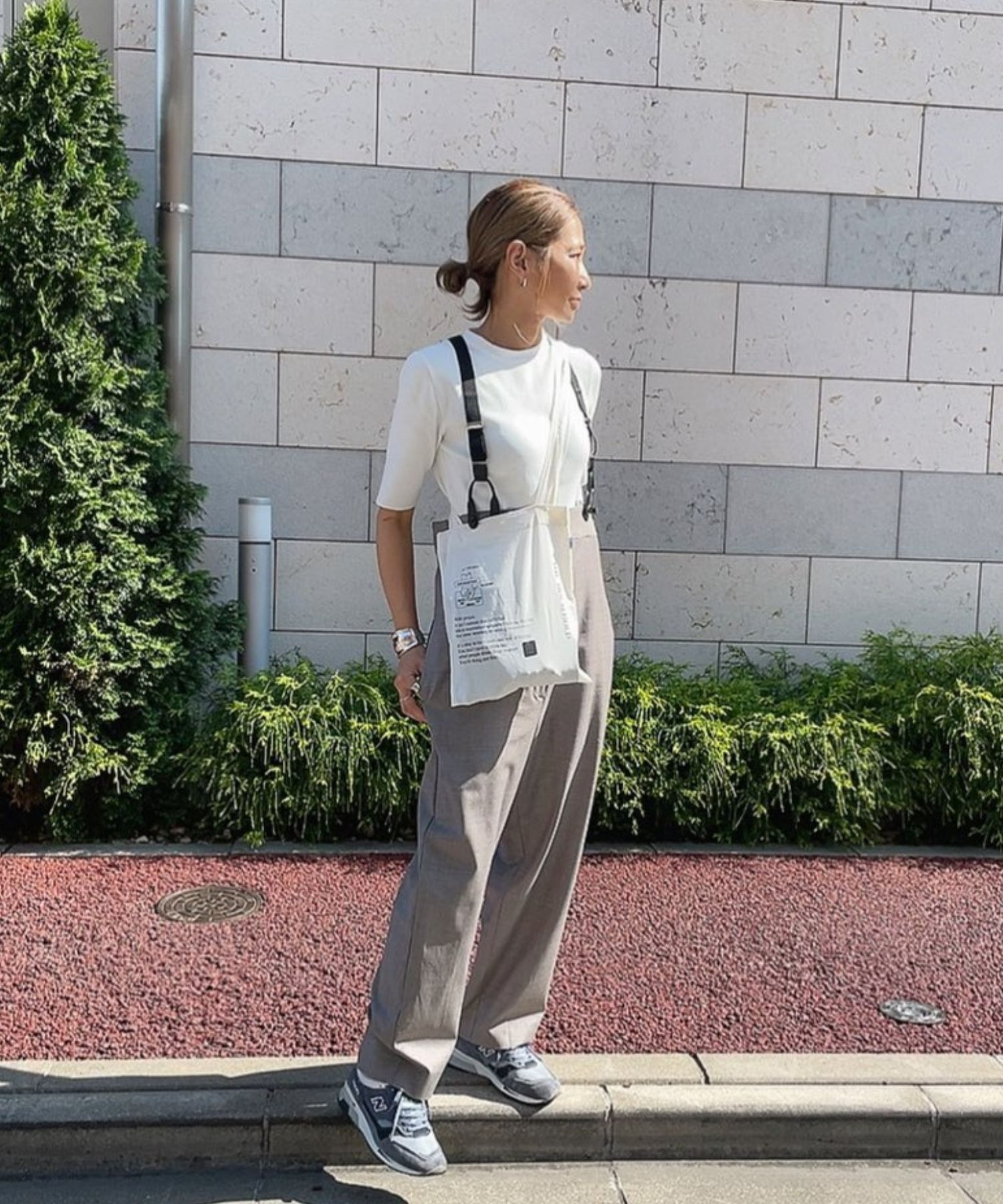 model：H164 着用サイズ：FREE