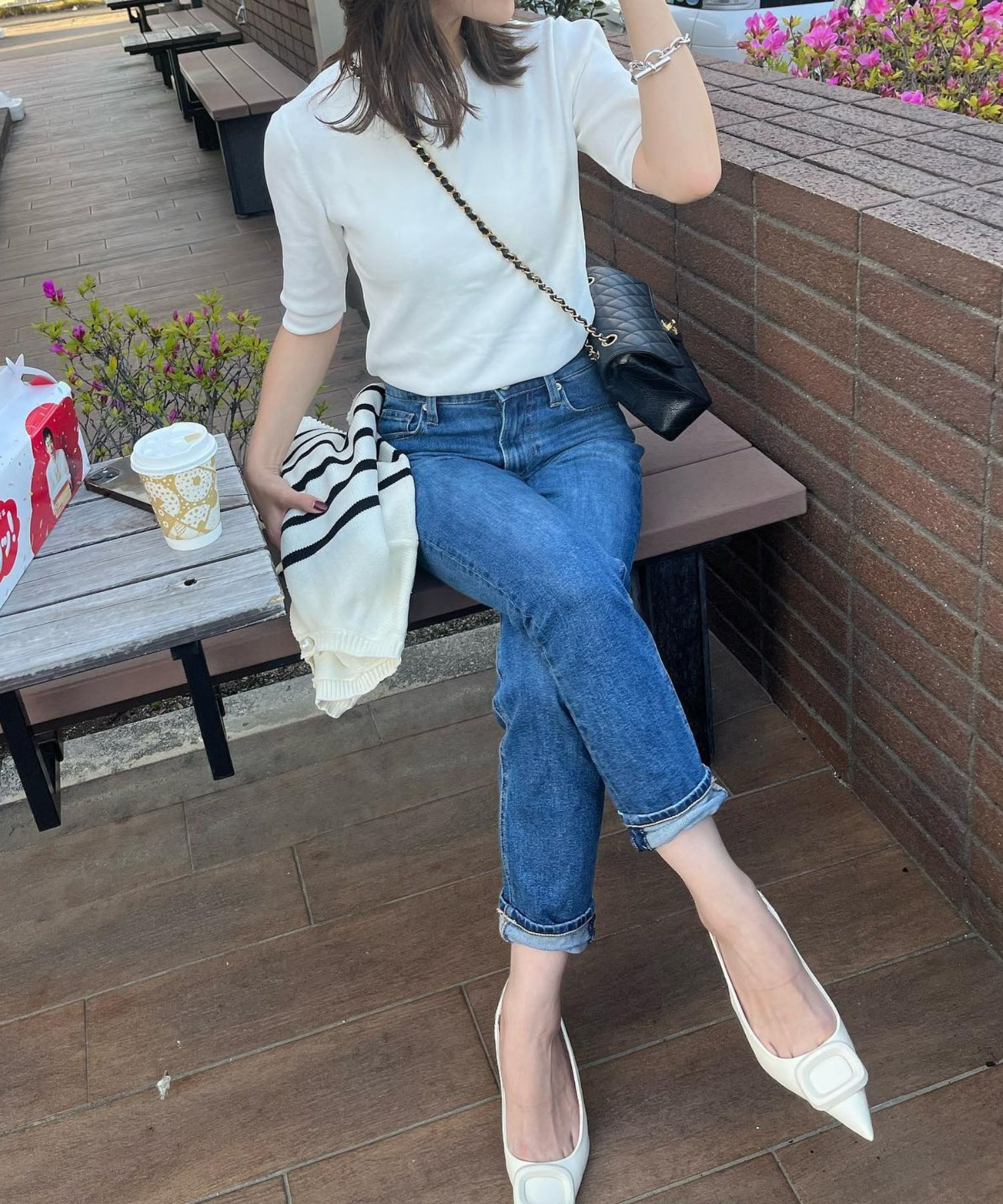 model：H158 着用サイズ：FREE