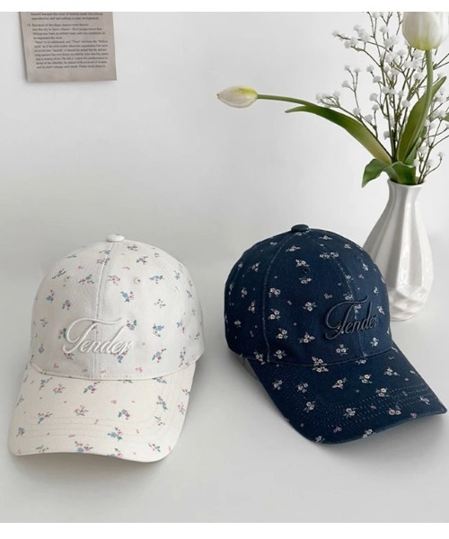 A'GEM/9 × .kom 『.KOM/ドットケーオーエム』 花柄 CAP/ .KOM│A'GEM/9