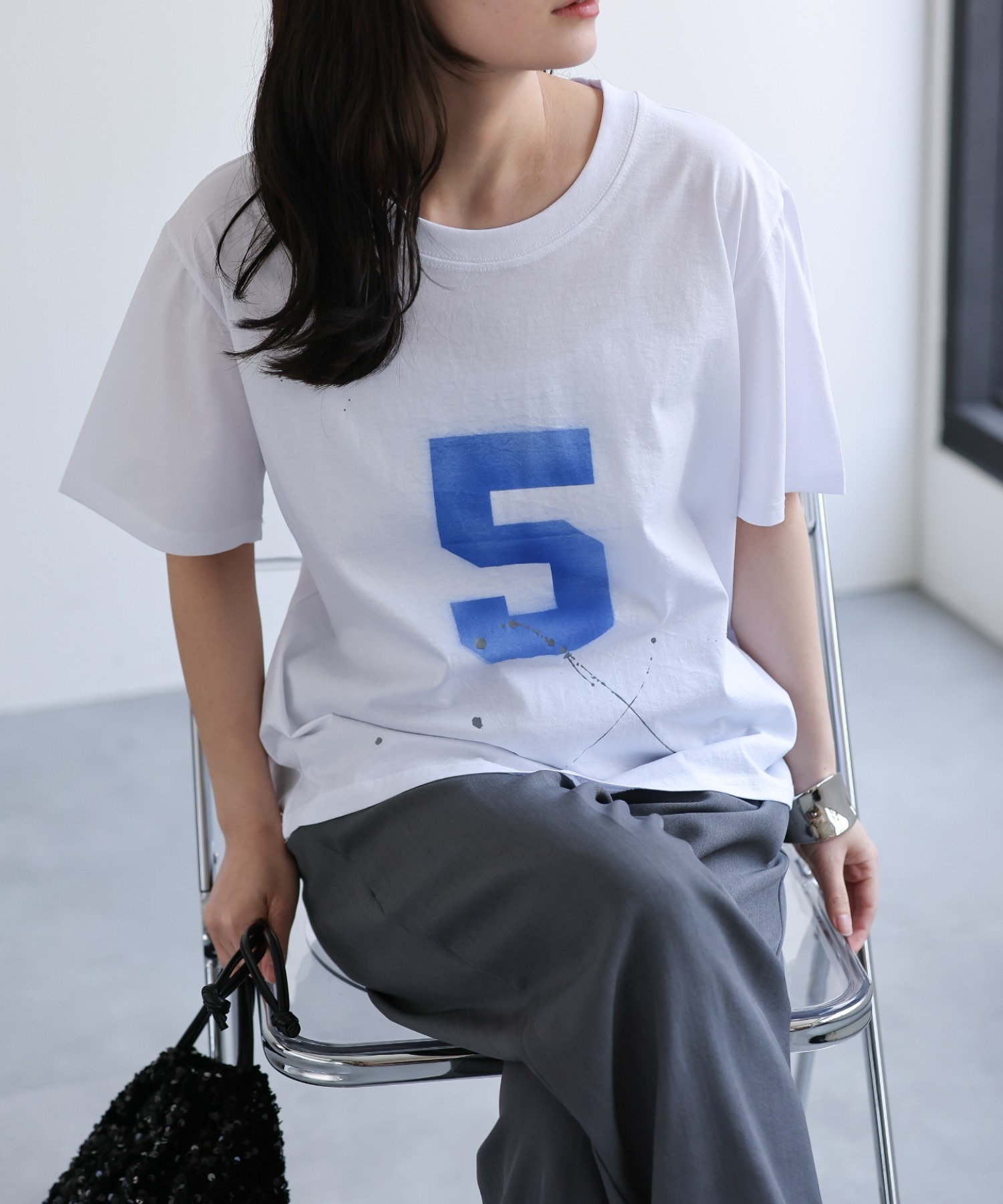 model：156cm 着用サイズ：FREE