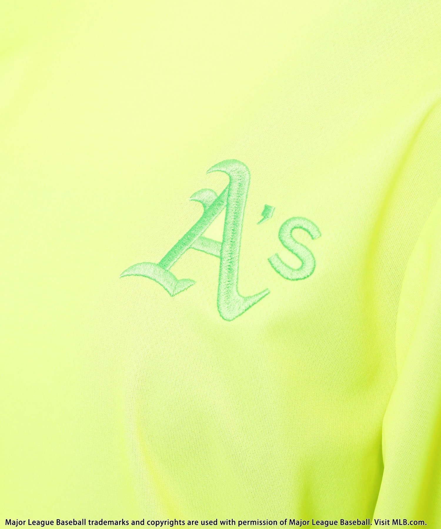 MLB/Oakland Athletics】モックネック長袖Tシャツ BACK TO THE
