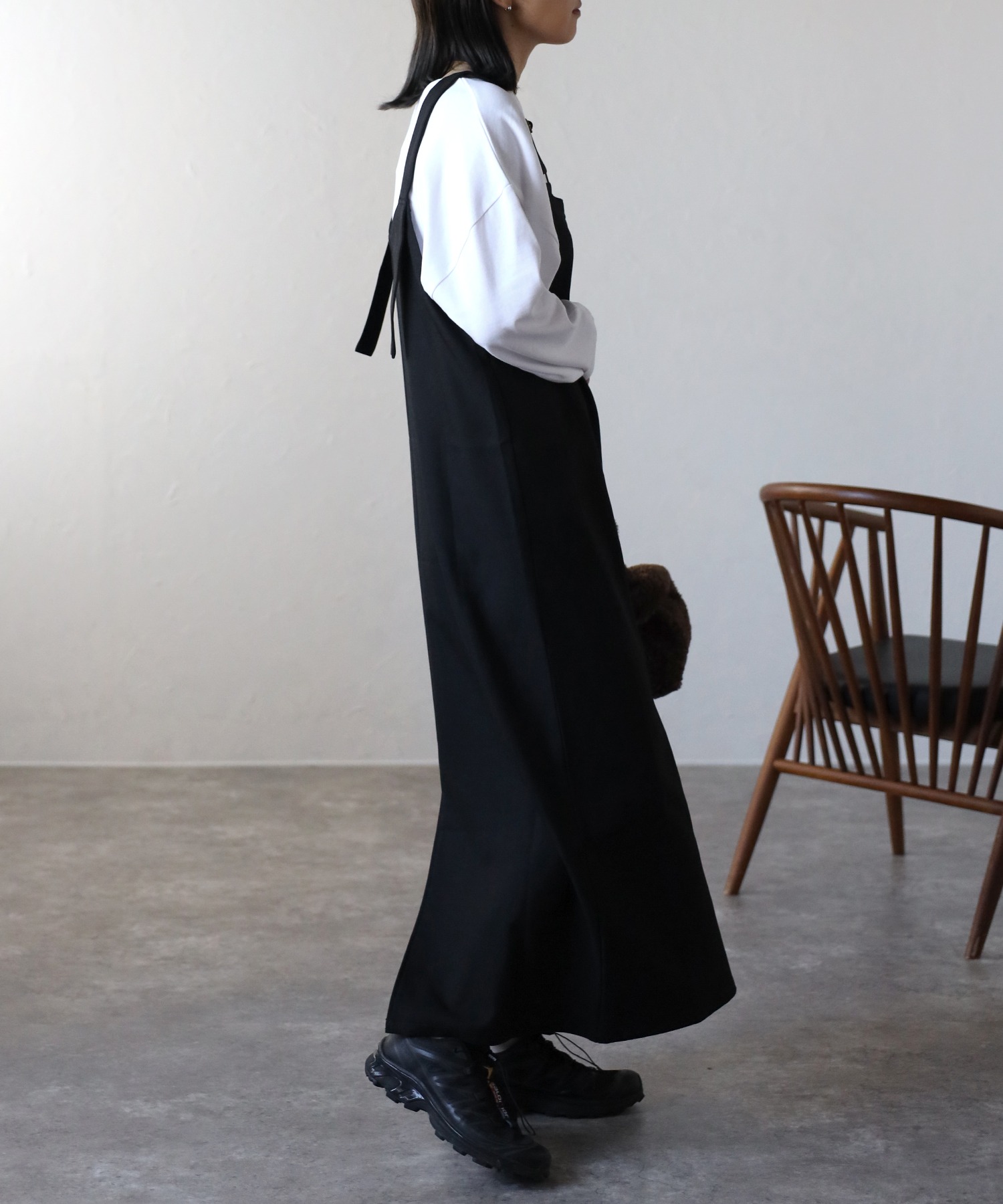 model:162㎝　着用サイズ:FREE