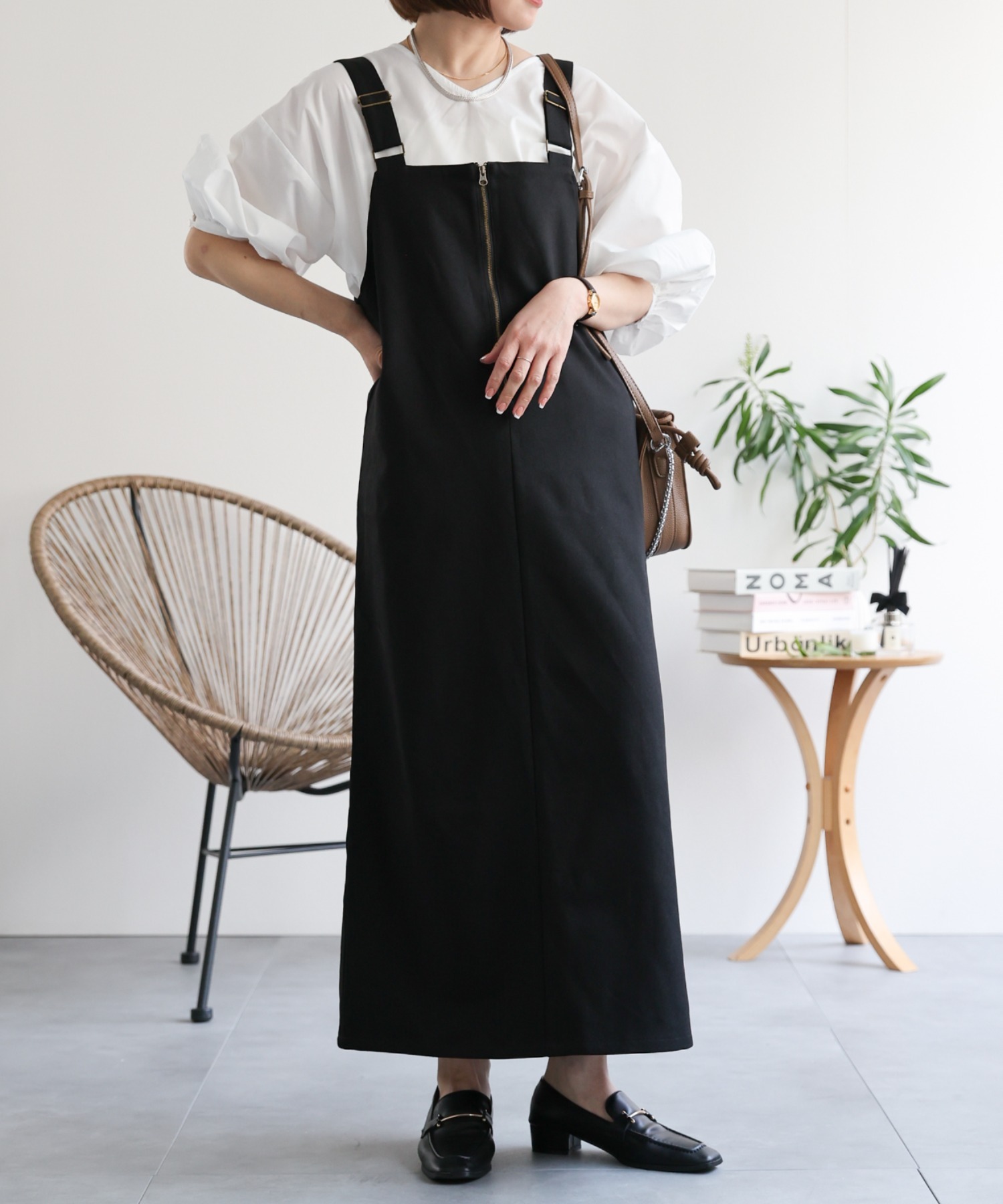 model:162㎝　着用サイズ:FREE