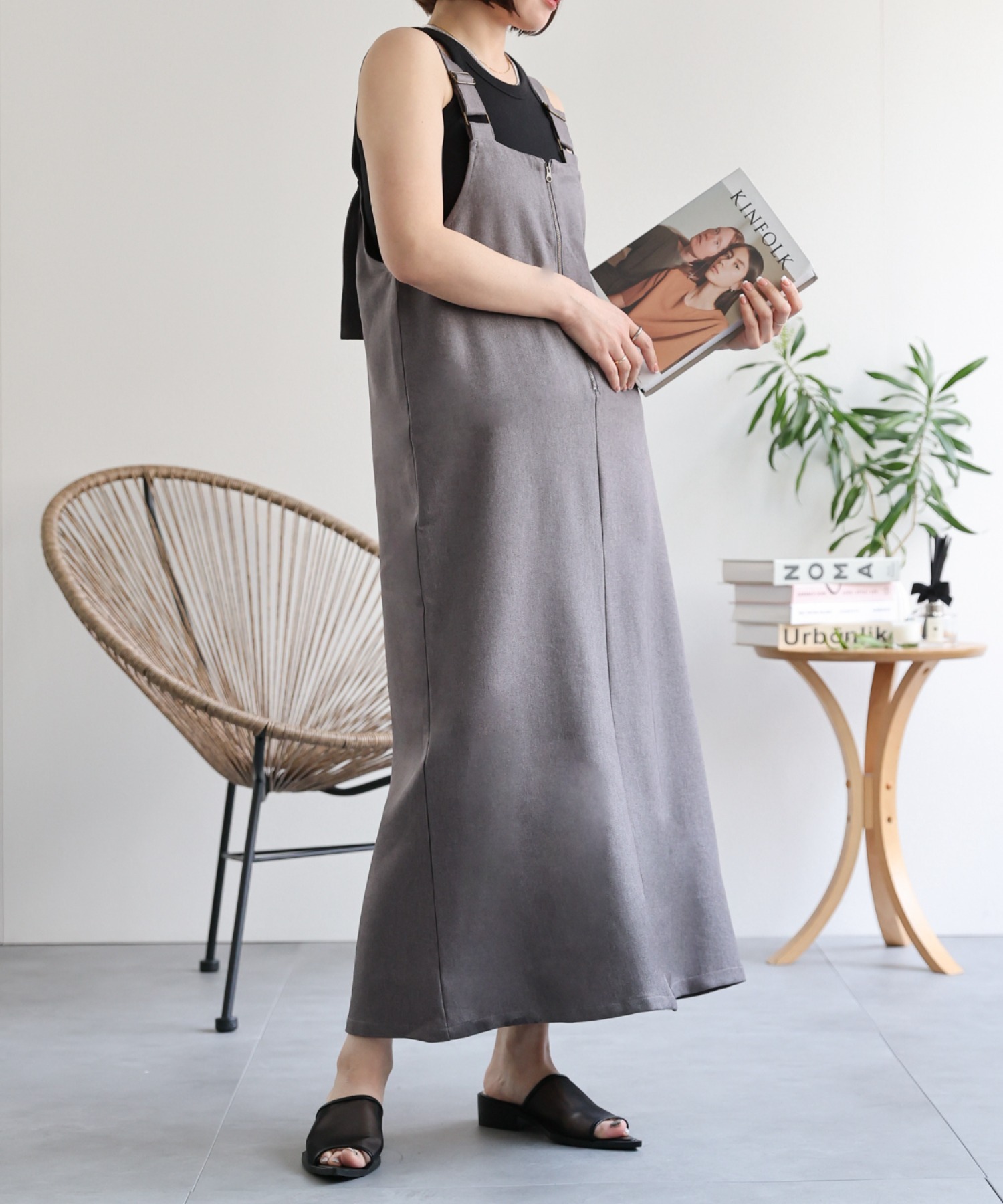 model:162㎝　着用サイズ:FREE