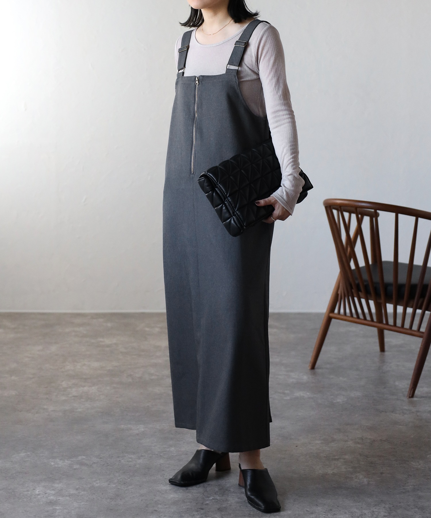 model:162㎝　着用サイズ:FREE
