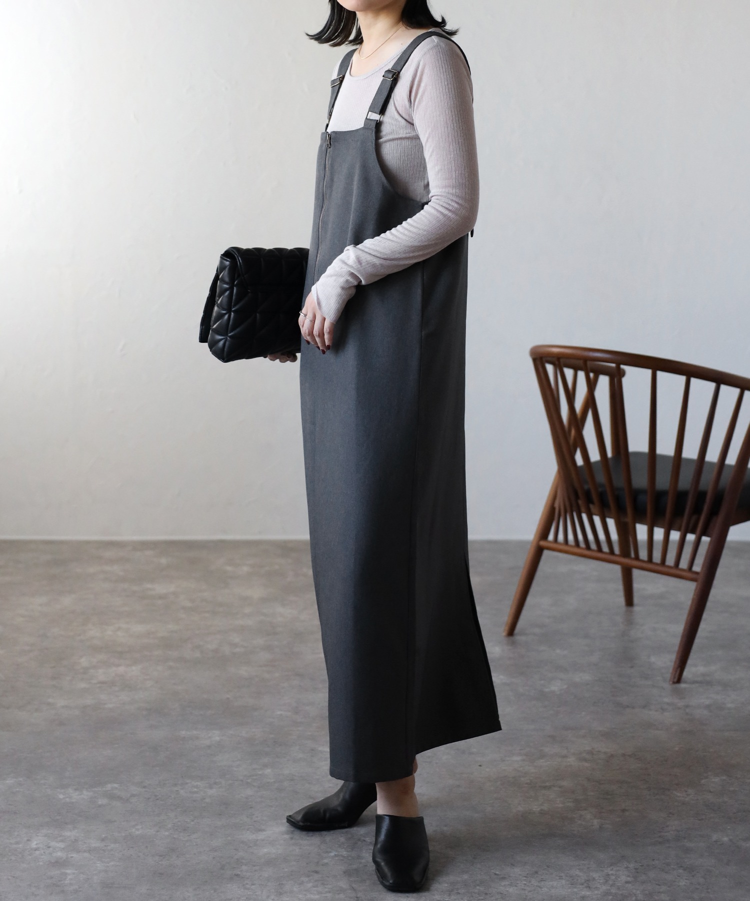 model:162㎝　着用サイズ:FREE