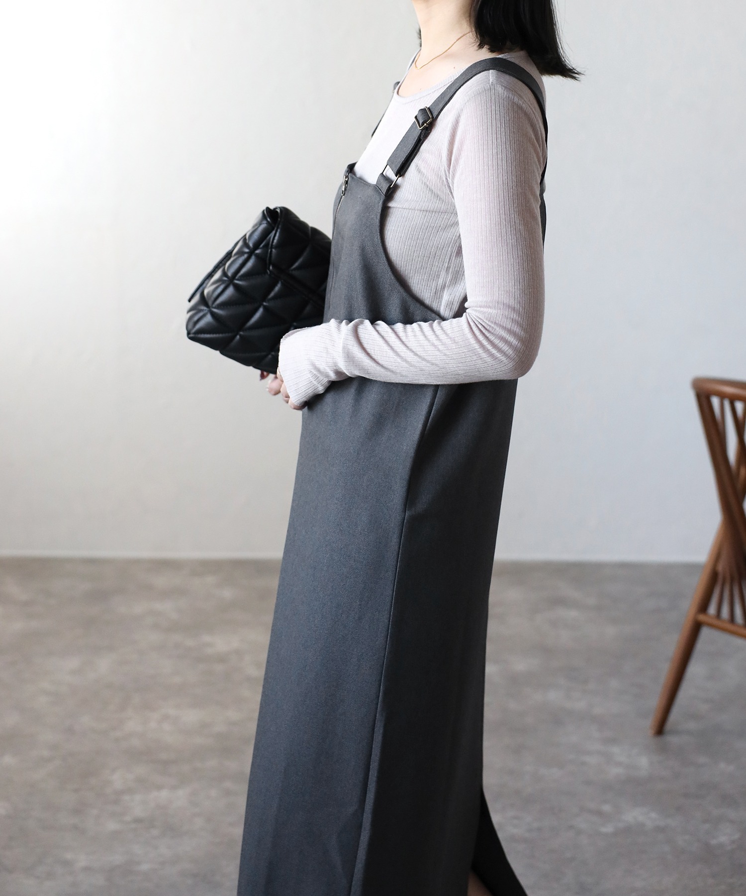 model:162㎝　着用サイズ:FREE