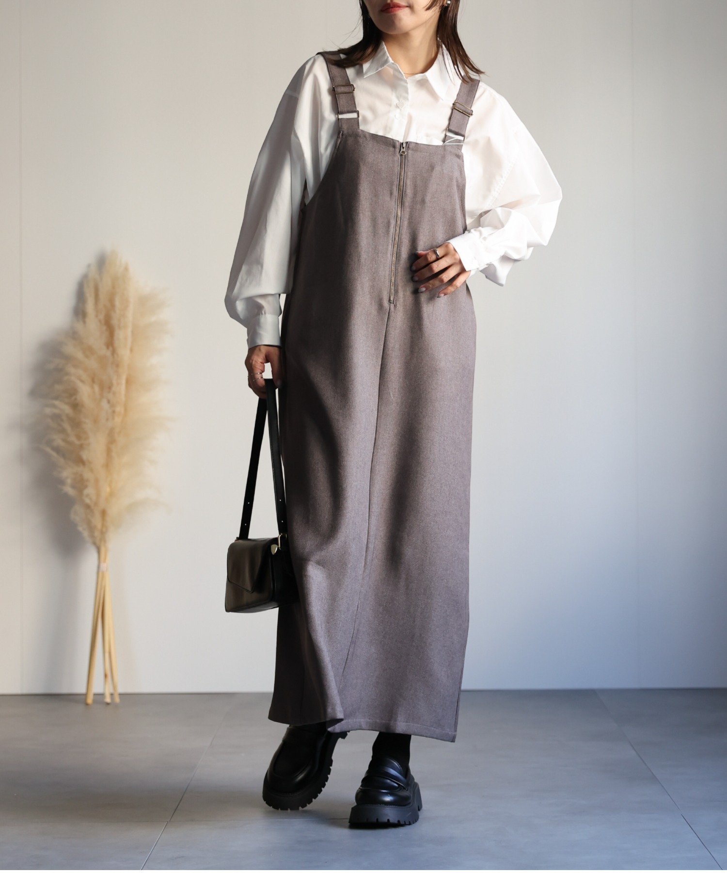 model:162㎝　着用サイズ:FREE