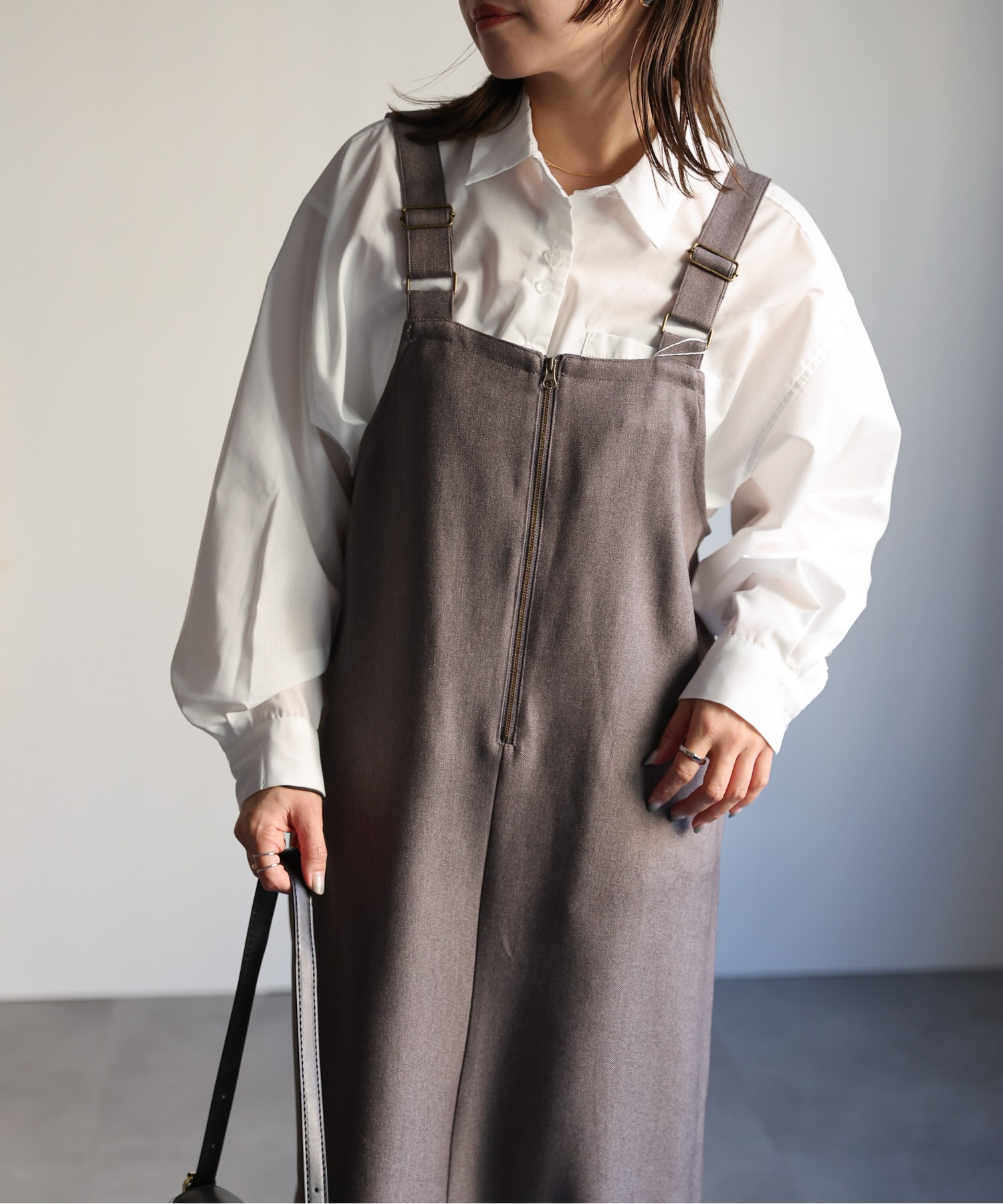 model:162㎝　着用サイズ:FREE
