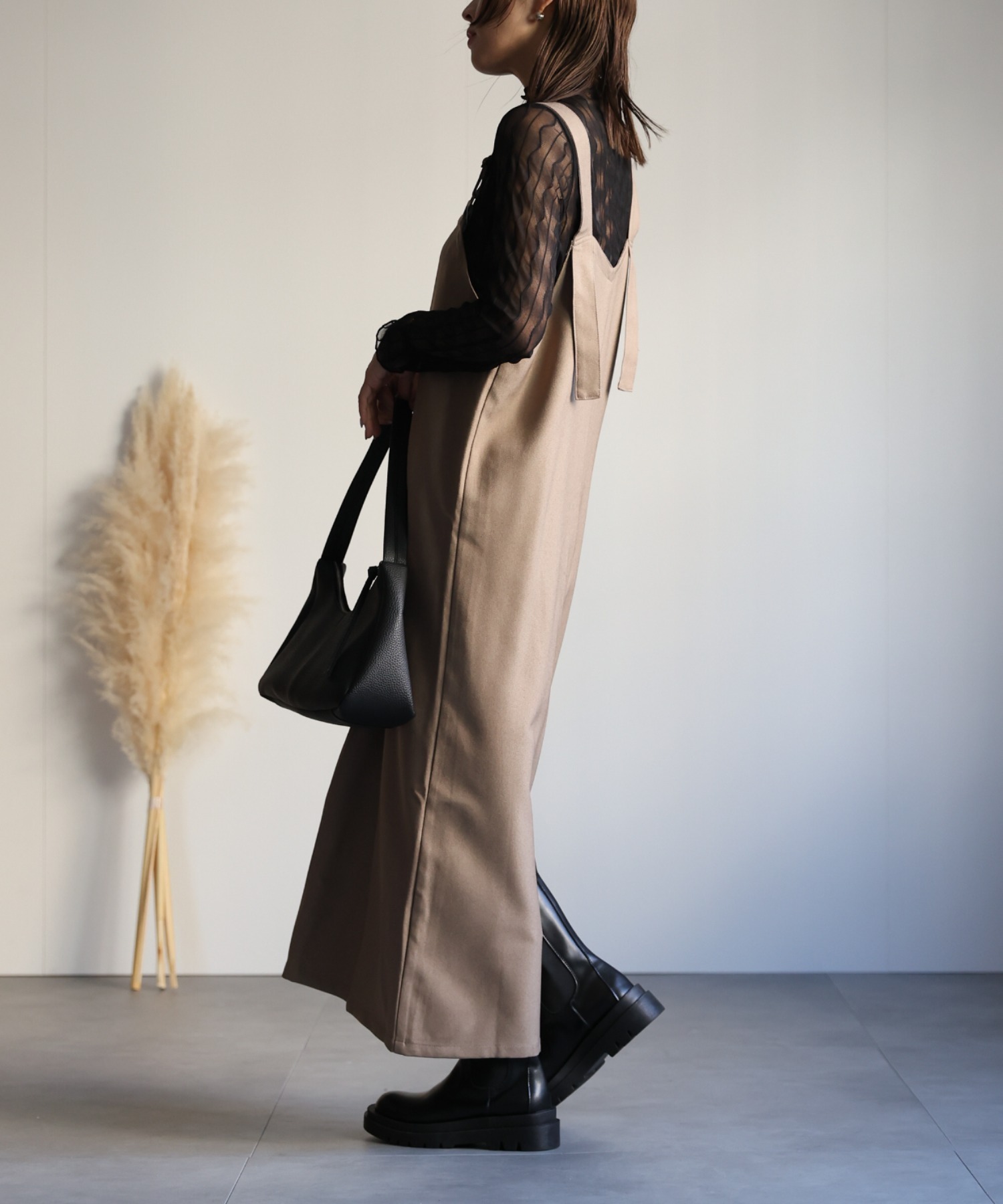 model:162㎝　着用サイズ:FREE
