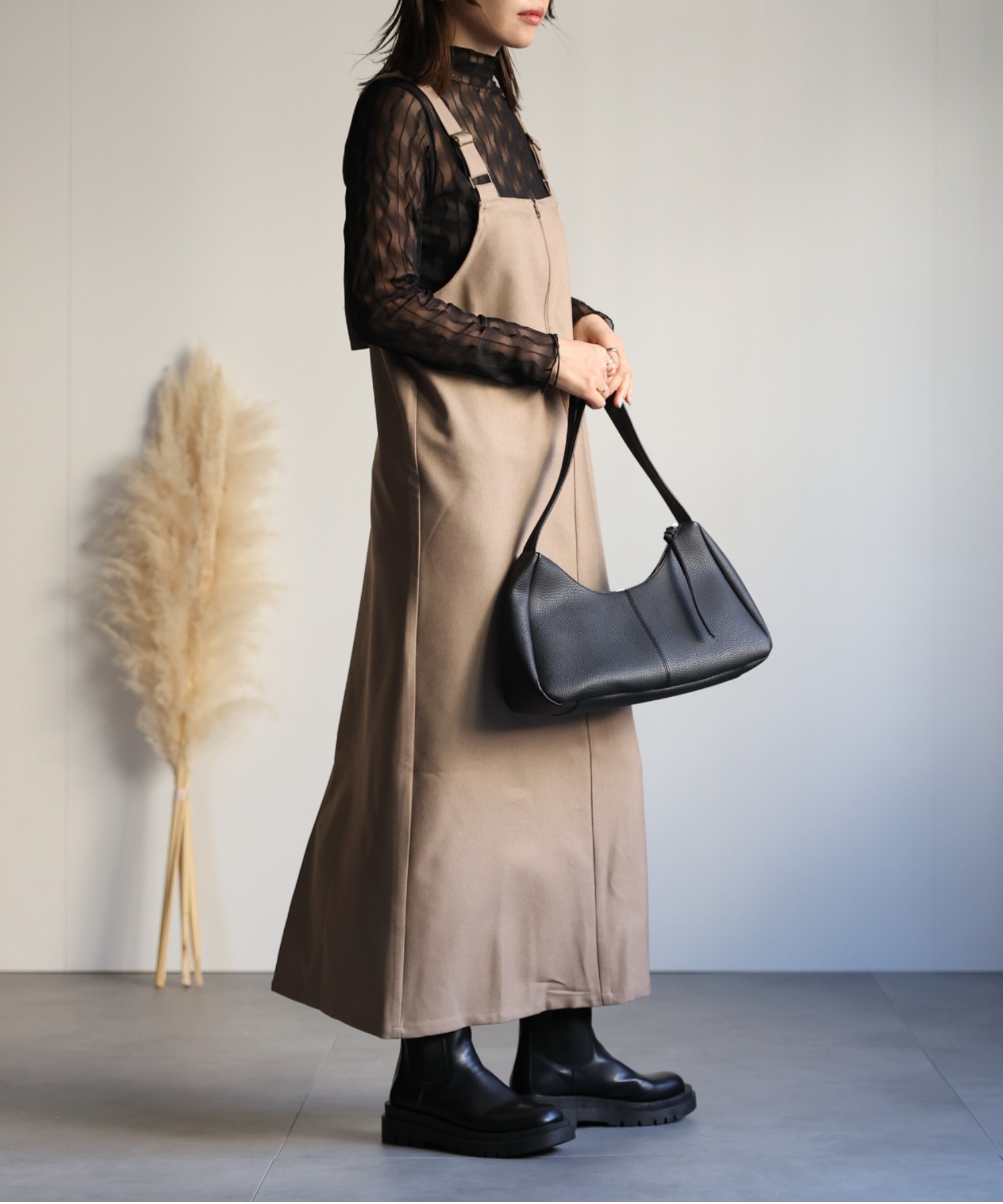 model:162㎝　着用サイズ:FREE