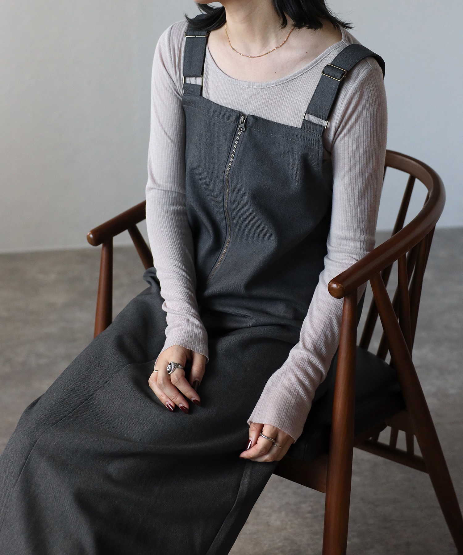 model:162㎝　着用サイズ:FREE