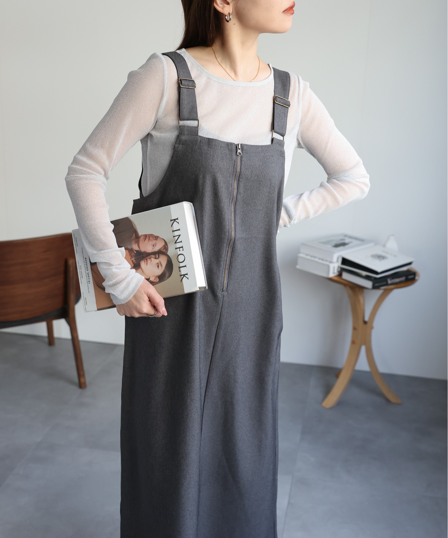 model:162㎝　着用サイズ:FREE