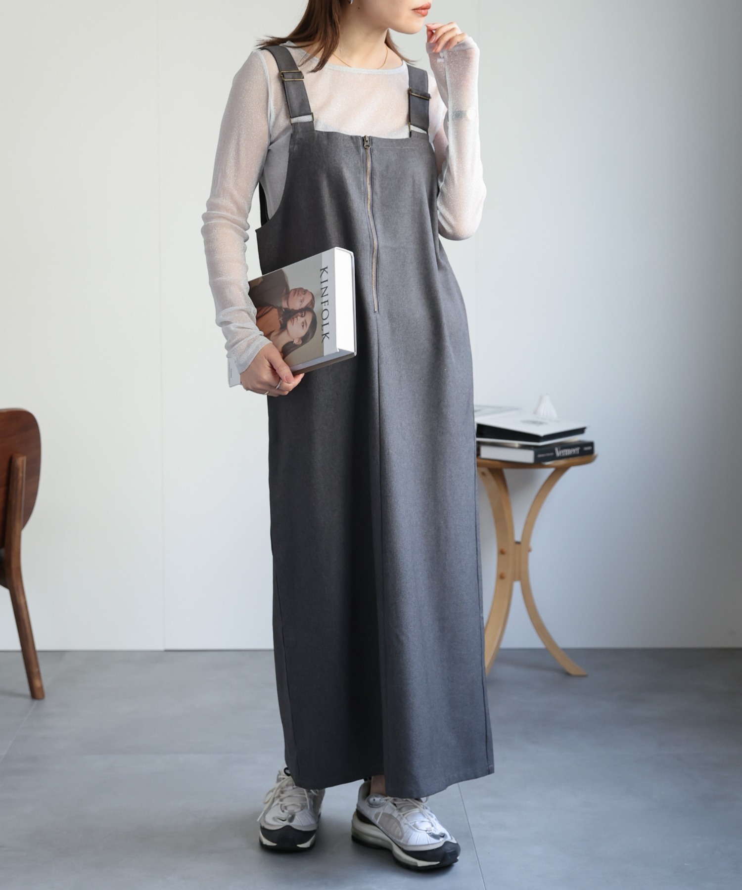 model:162㎝　着用サイズ:FREE