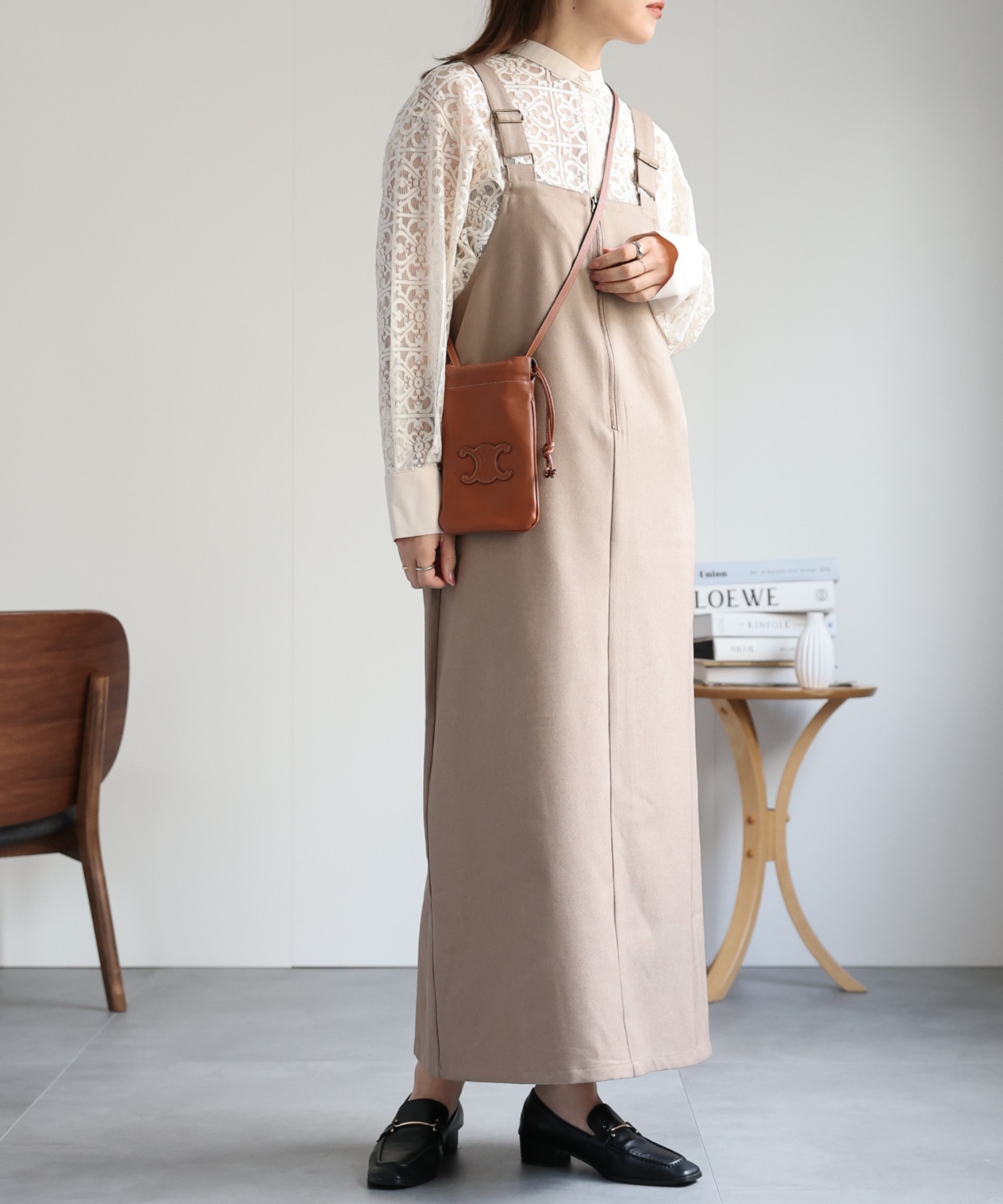 model:162㎝　着用サイズ:FREE