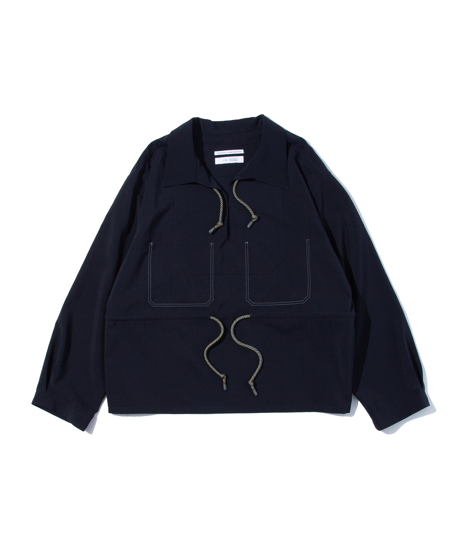 FICE。エフシーイー24SS TWIST PULLOVERプルオーバーシャツ F/CE. TWIST PULLOVER SHIRT / エフシーイー ツイスト プルオーバー