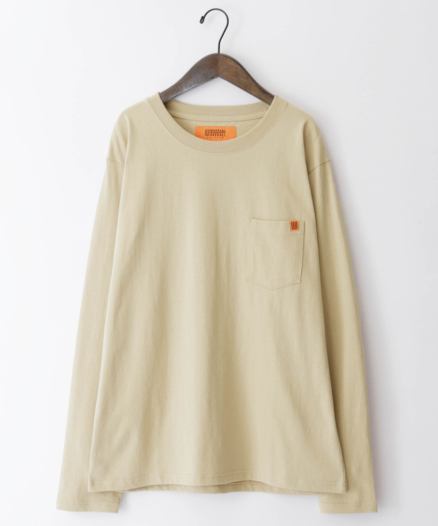 UNIVERSAL OVERALL/ユニバーサルオーバーオール POCKET LONG-TEE ポケット付き長袖カットソー  MONO-MART│MONO-MART [モノマート] 公式オンラインストア