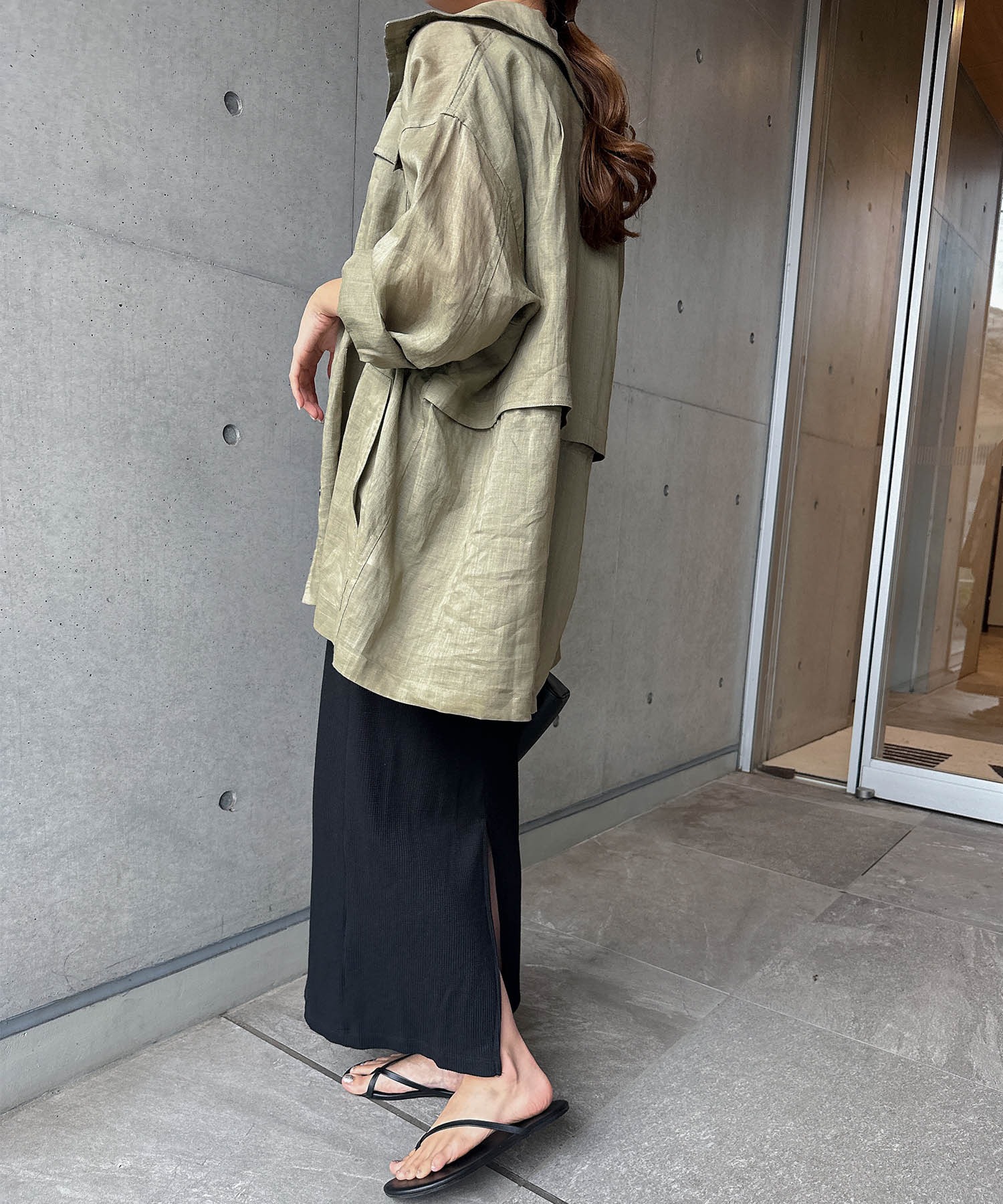 ラミーシャツブルゾン