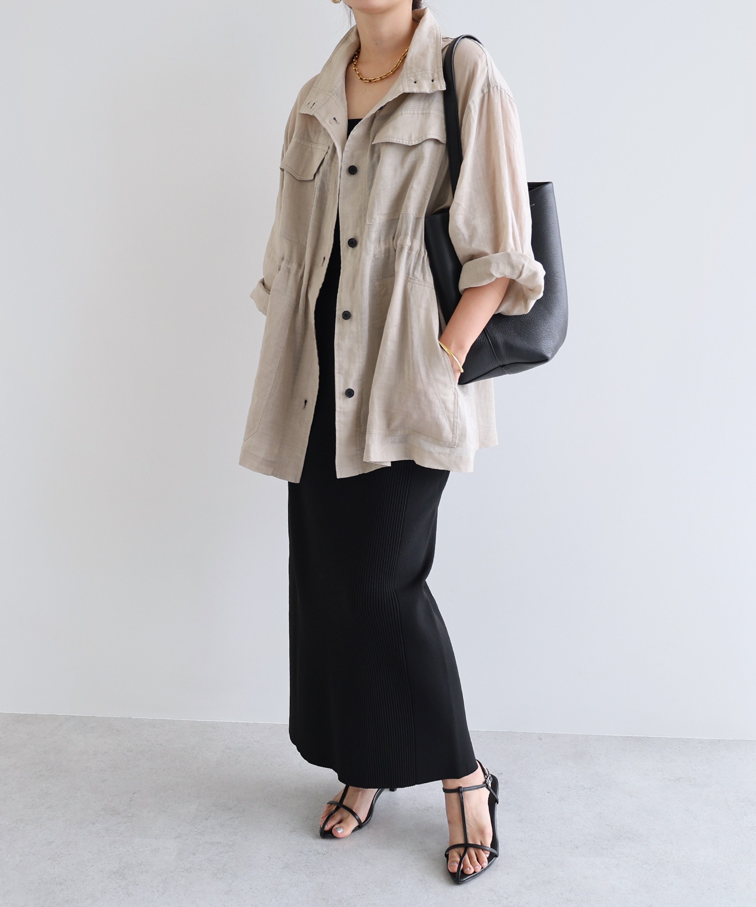 ラミーシャツブルゾン