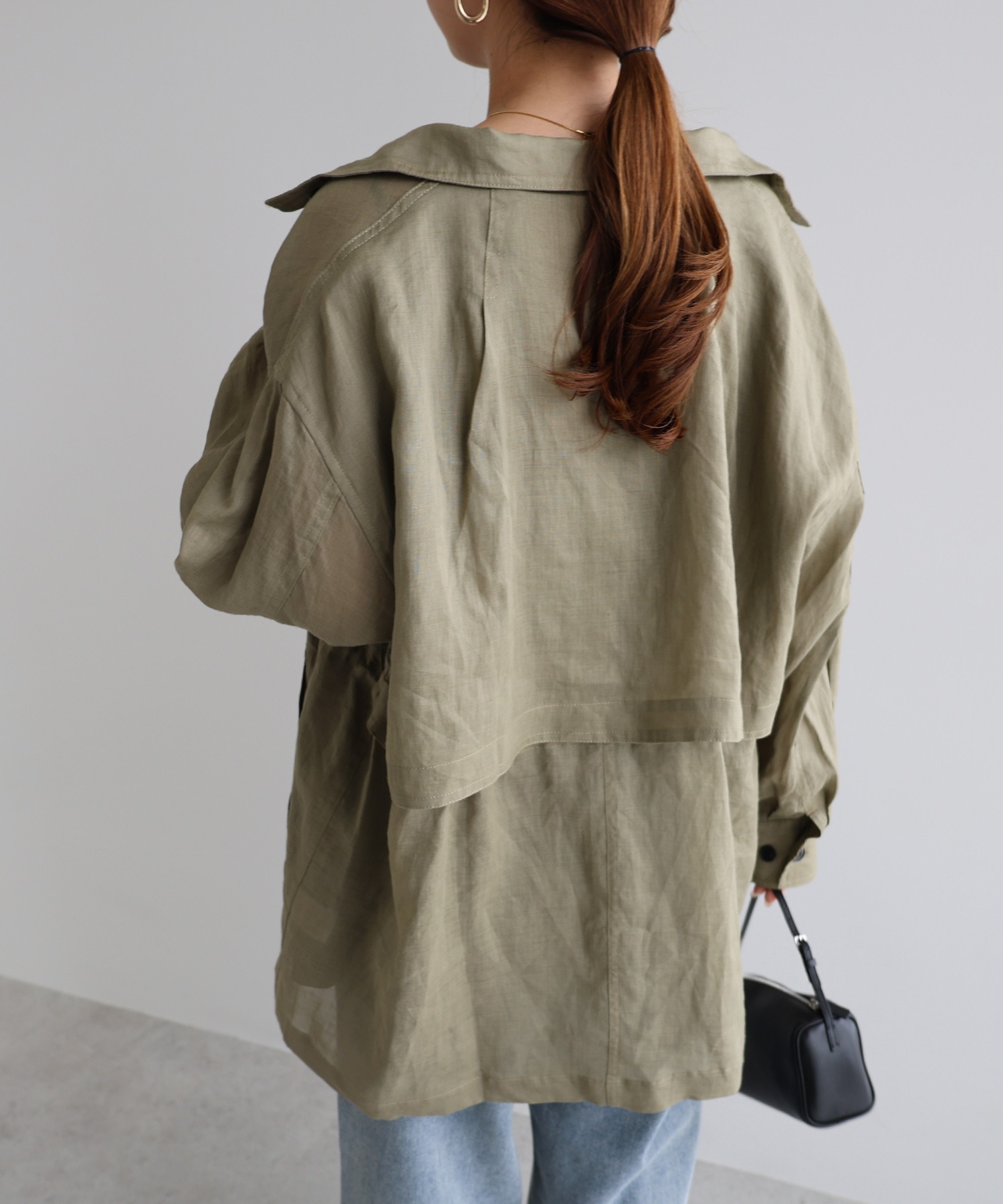 ラミーシャツブルゾン