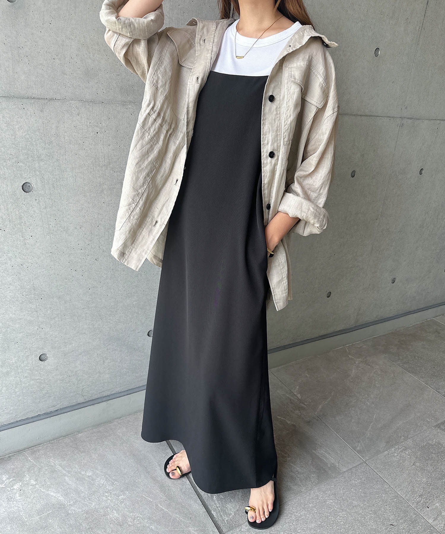 ラミーシャツブルゾン