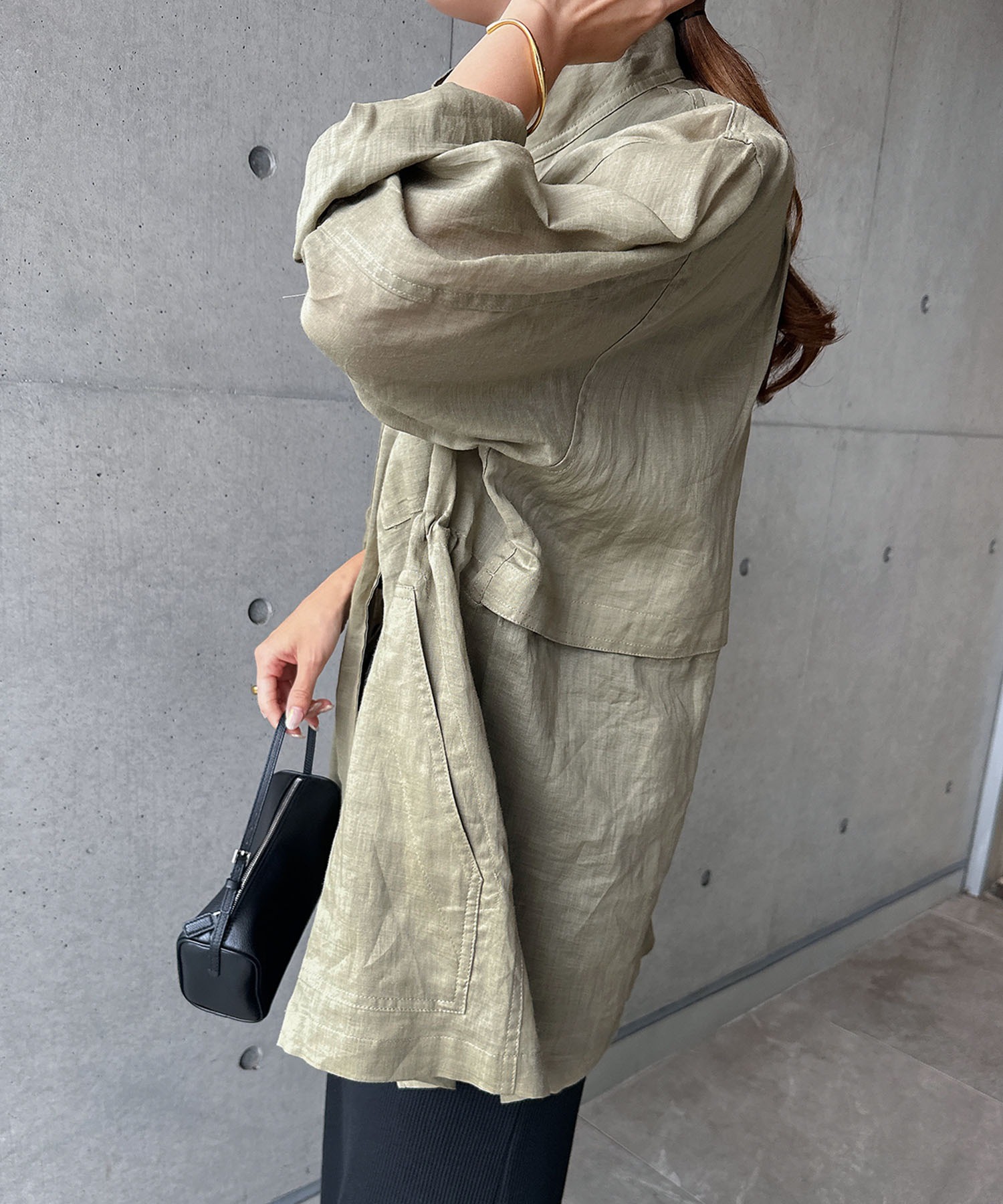 ラミーシャツブルゾン