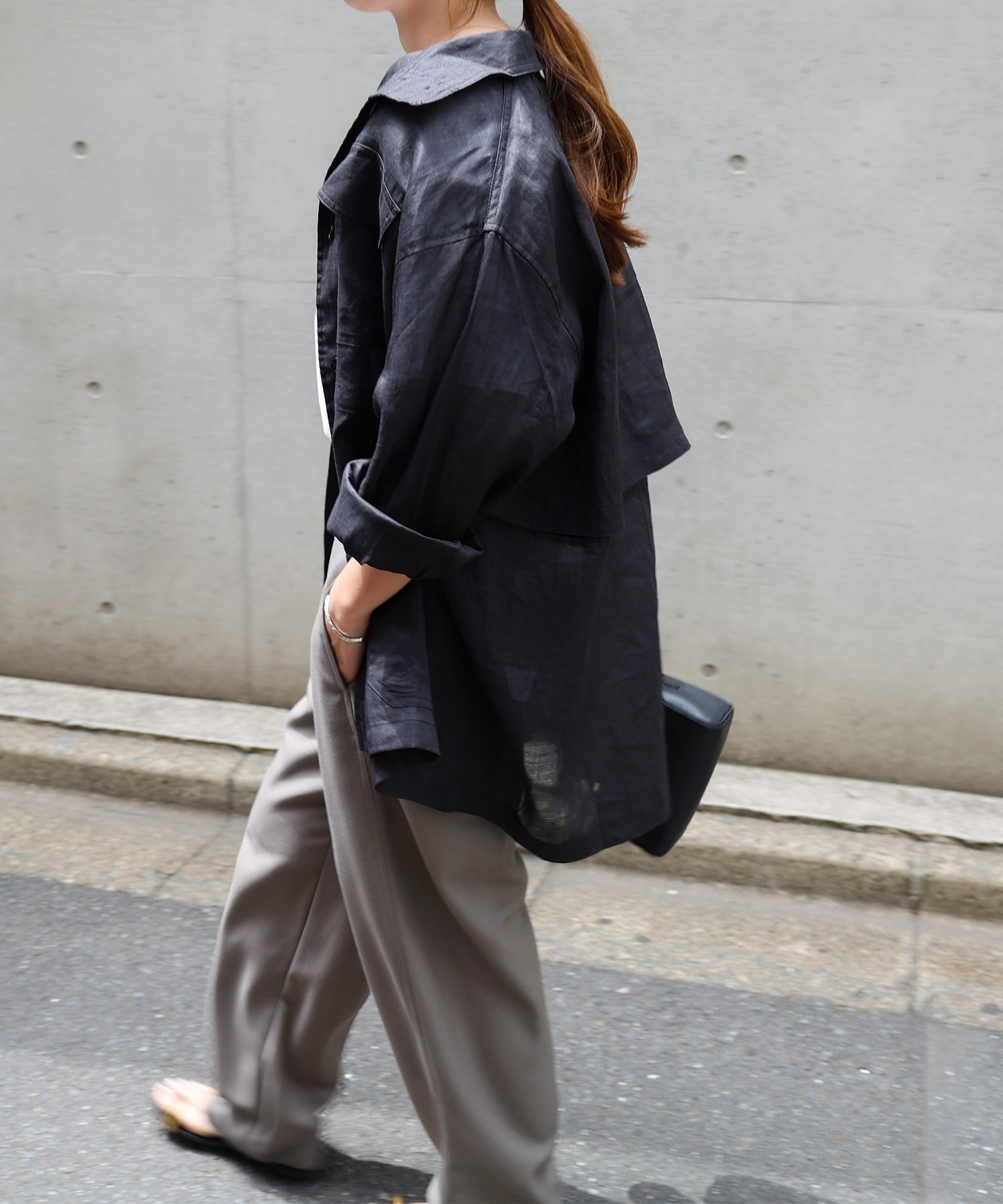 ラミーシャツブルゾン