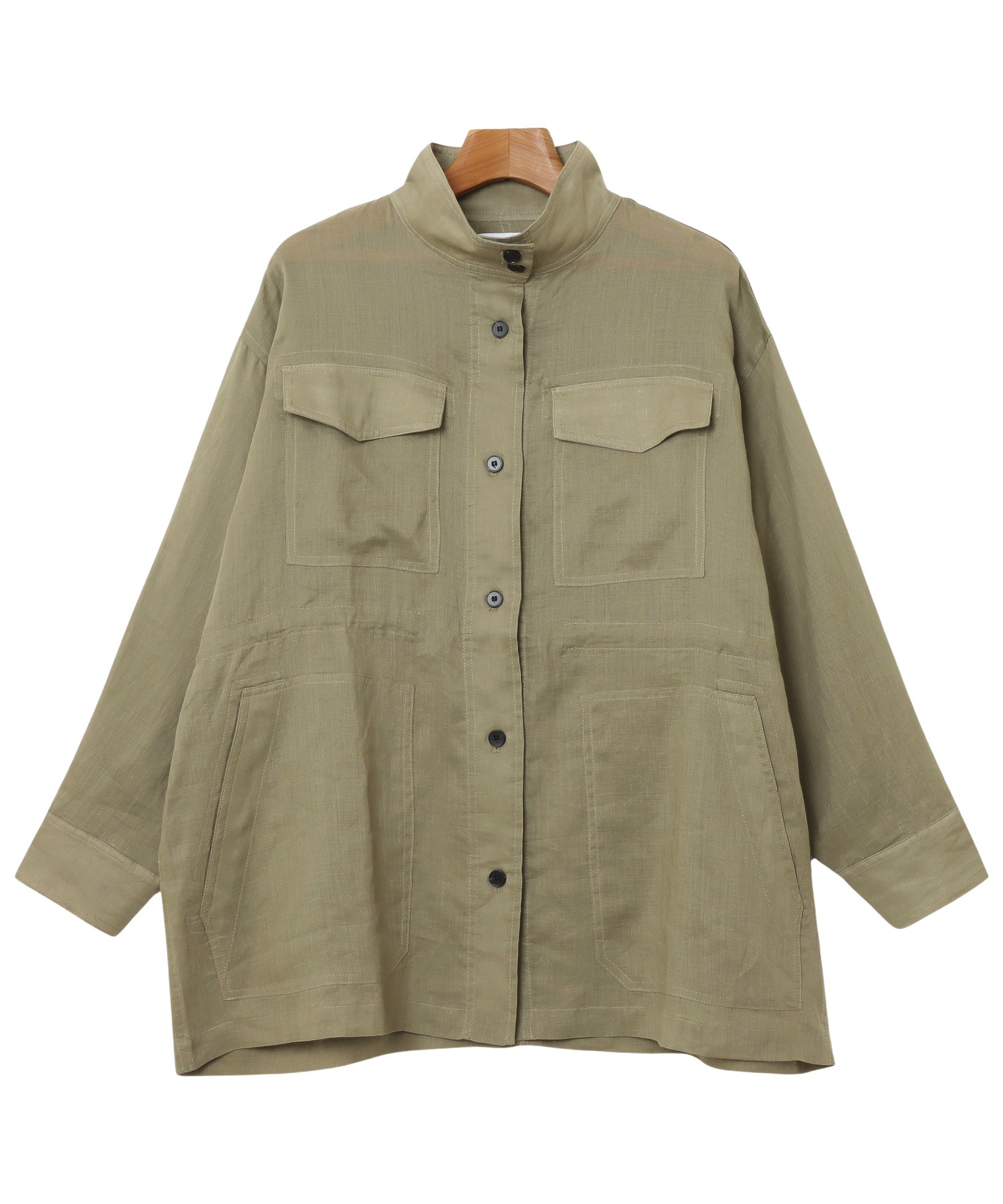 ラミーシャツブルゾン