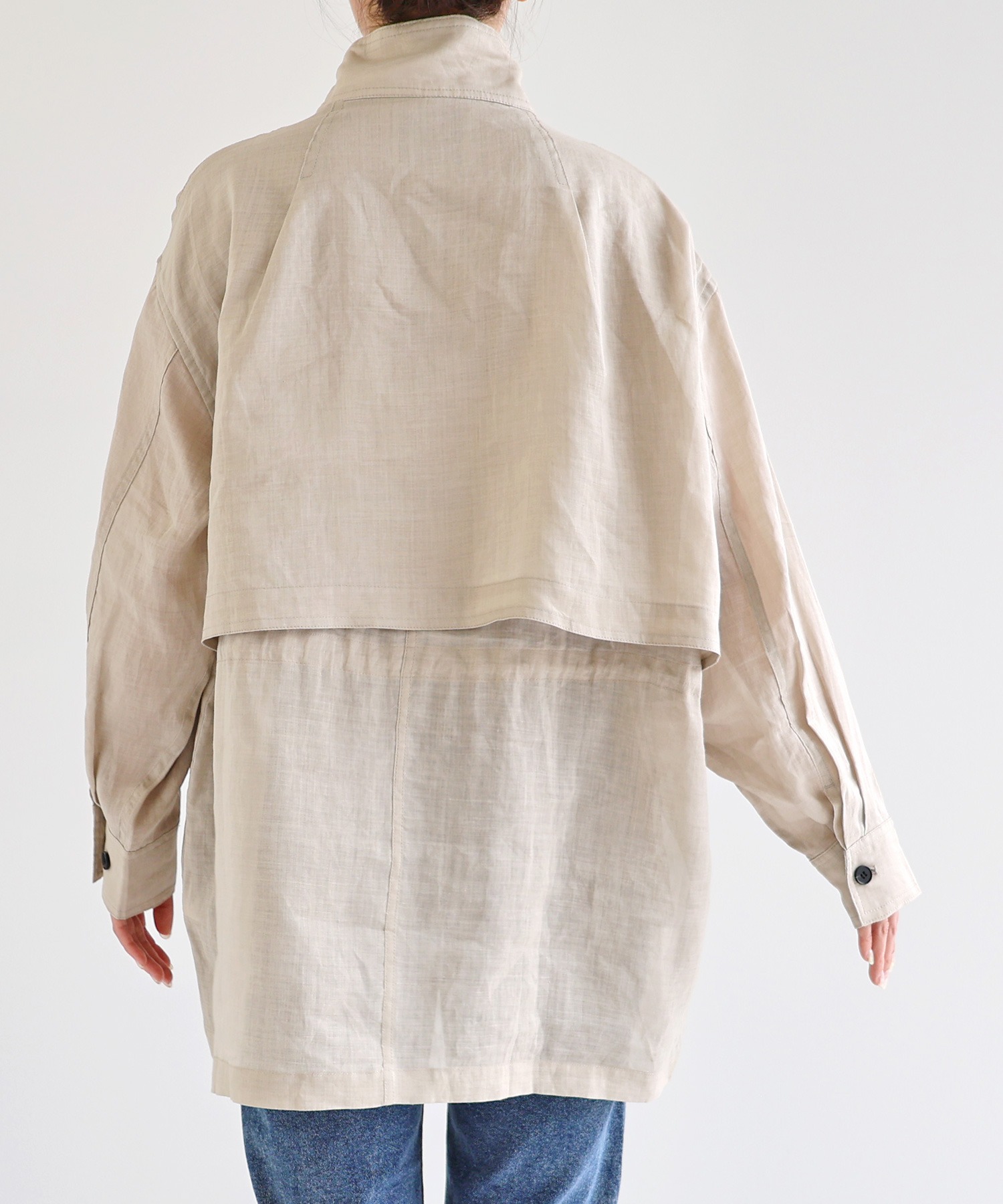 ラミーシャツブルゾン