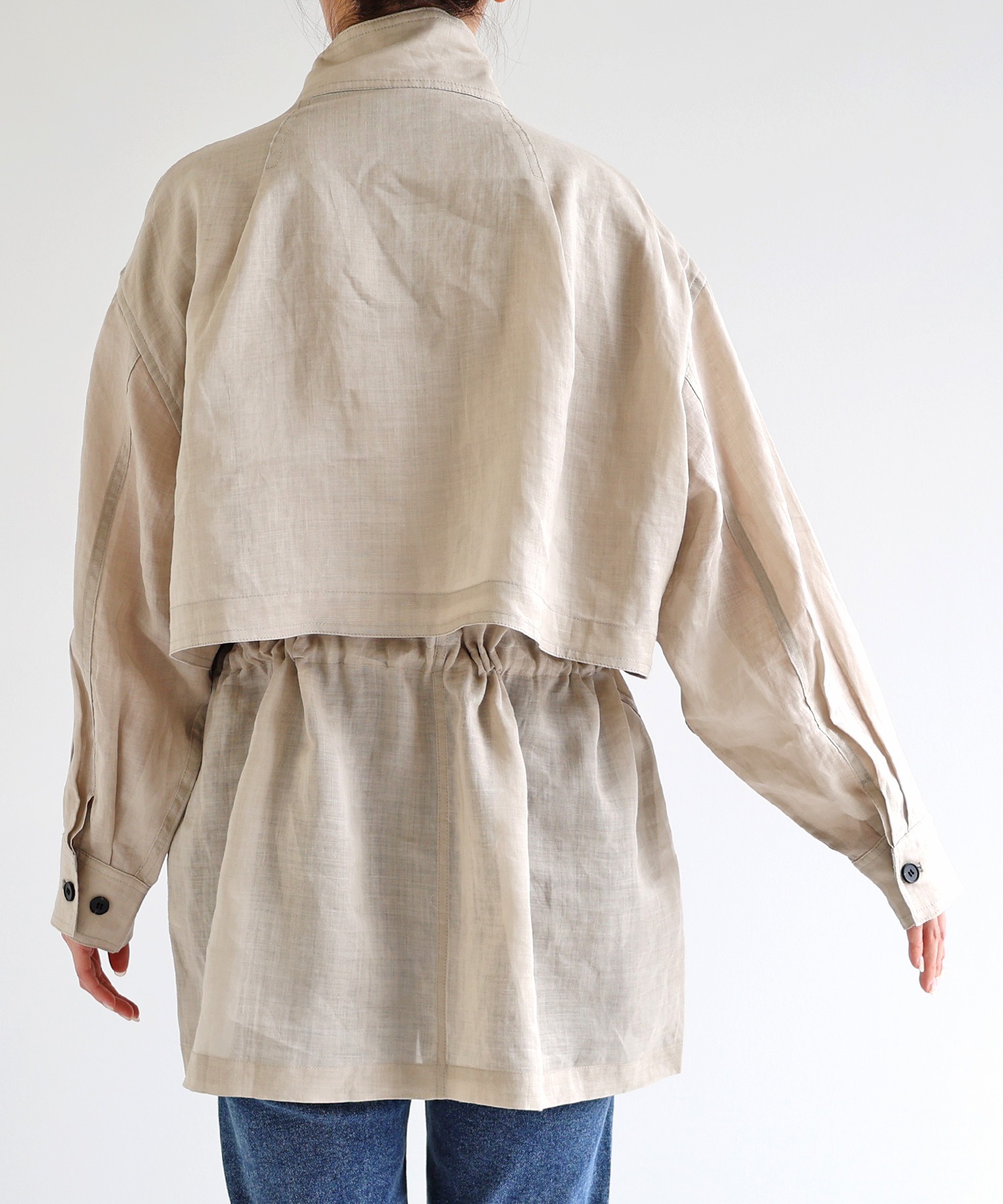 ラミーシャツブルゾン