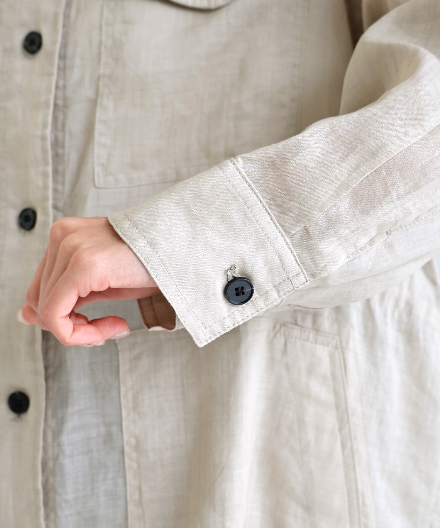 ラミーシャツブルゾン