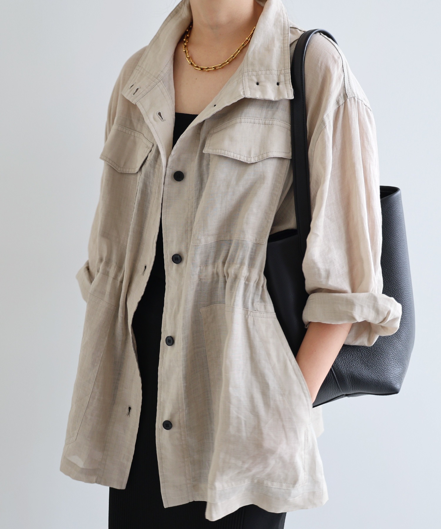 ラミーシャツブルゾン