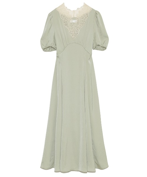 出色 Snidel Homeサテンネグリジェワンピース