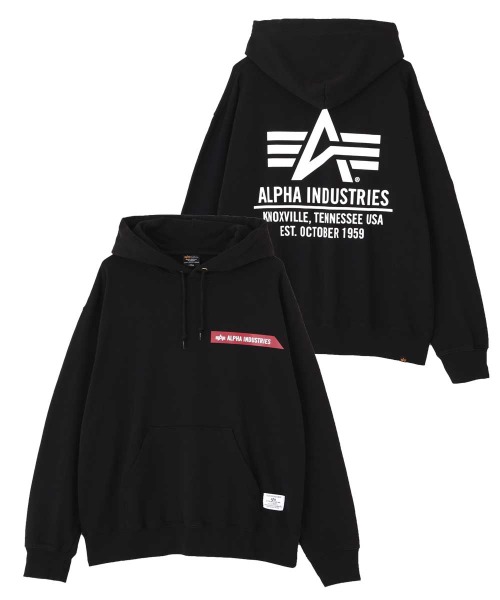 Alpha Industries — Alpha Red Ribbon Hoodie (японская лимитированная версия)
