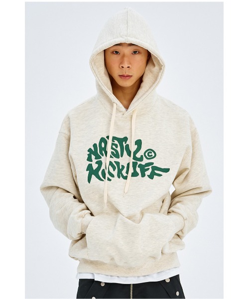 A'GEM/9 × .kom 『NASTY KICK/ナスティー キック』 N.K.F Hoodie/N.K.F