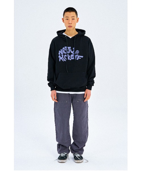 A'GEM/9 × .kom 『NASTY KICK/ナスティー キック』 N.K.F Hoodie/N.K.F