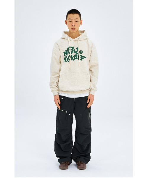 KICKBACK パーカー XXL A'GEM/9 × .kom 『NASTY KICK/ナスティー キック』 N.K.F Hoodie/N.K.F
