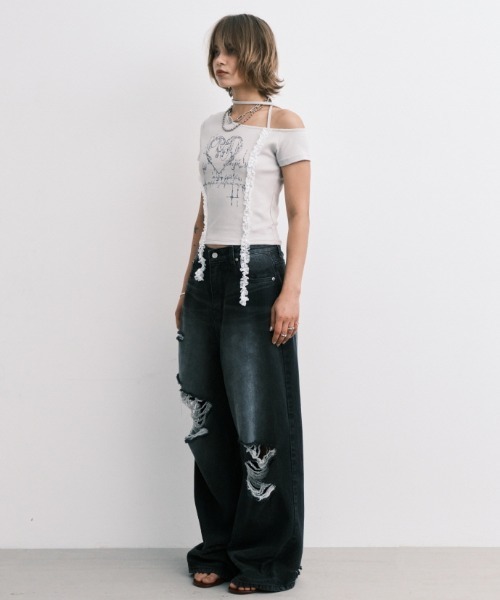 【MIDNIGHT MOVE】back pk pants ★韓国人気★ 追跡付 A'GEM/9 × .kom 『MIDNIGHT MOVE/ミッドナイトムーブ』 DG WS