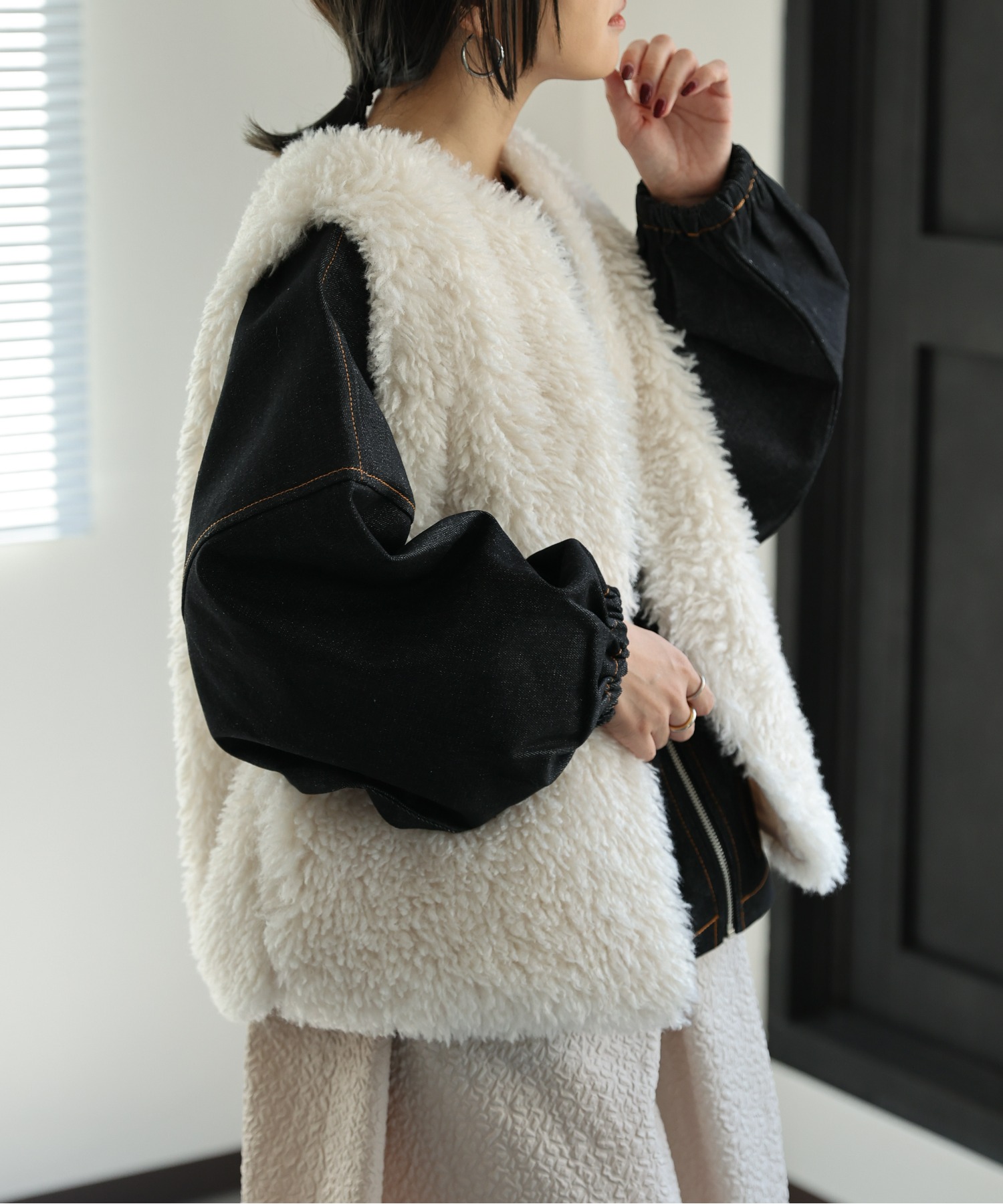 model:162㎝　着用サイズ:FREE